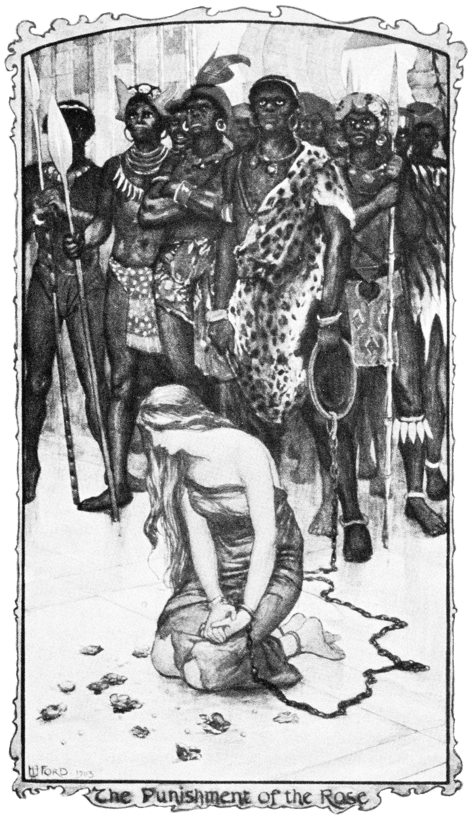 Undescribed: the plate the transcription carries as Brown fairy book - monochrome plate facing page 036.png. An image pass replaces this by looking at the picture.