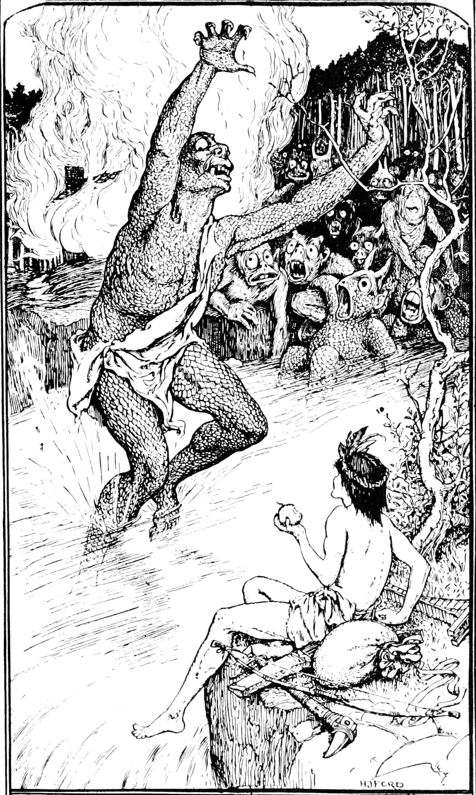 Undescribed: the plate the transcription carries as Brown fairy book - illustration facing page 054.png. An image pass replaces this by looking at the picture.