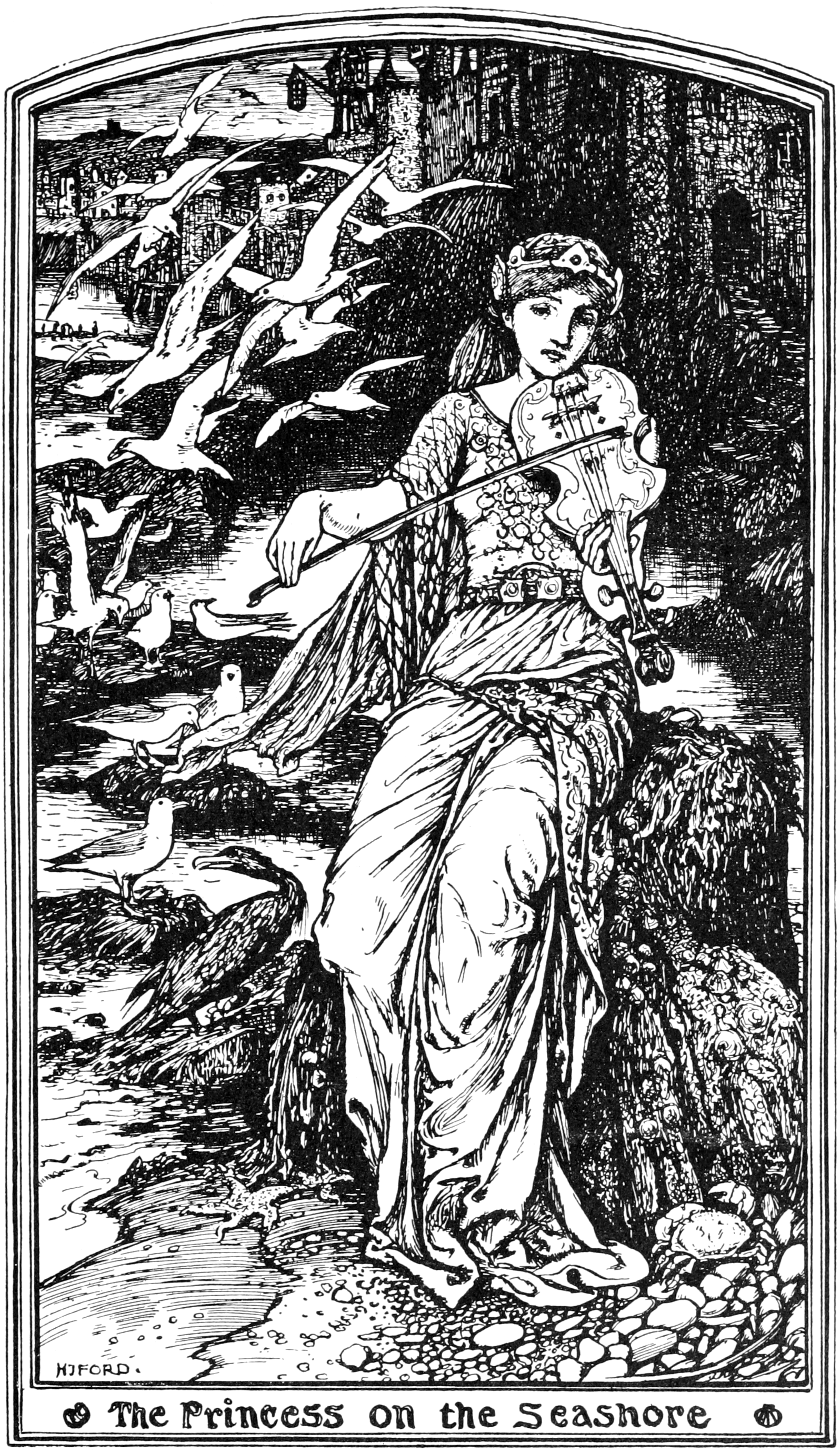 Undescribed: the plate the transcription carries as Brown fairy book - illustration facing page 172.png. An image pass replaces this by looking at the picture.