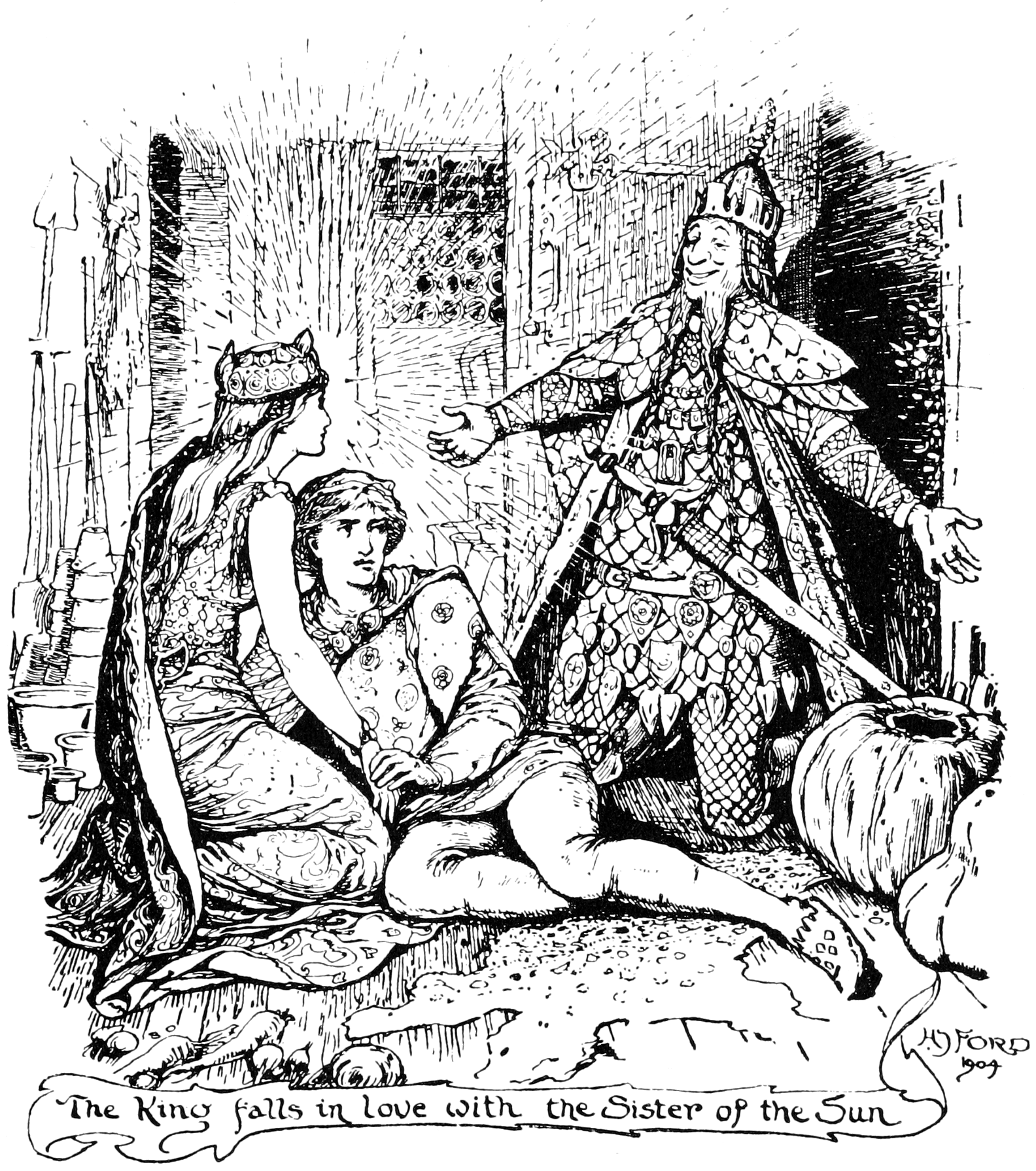 Undescribed: the plate the transcription carries as Brown fairy book - inset illustration at page 225.png. An image pass replaces this by looking at the picture.