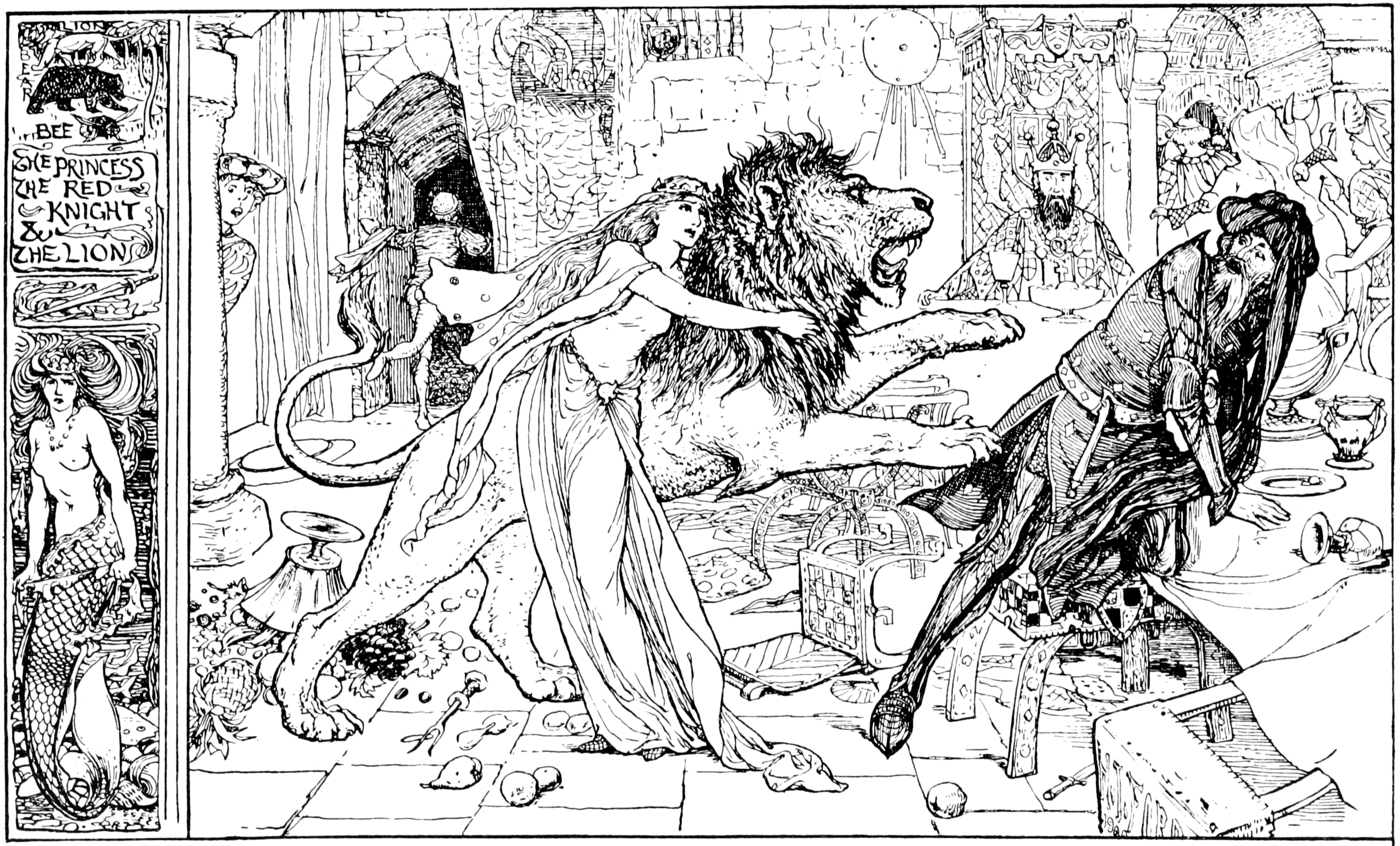 Undescribed: the plate the transcription carries as Brown fairy book - illustration facing page 180.png. An image pass replaces this by looking at the picture.