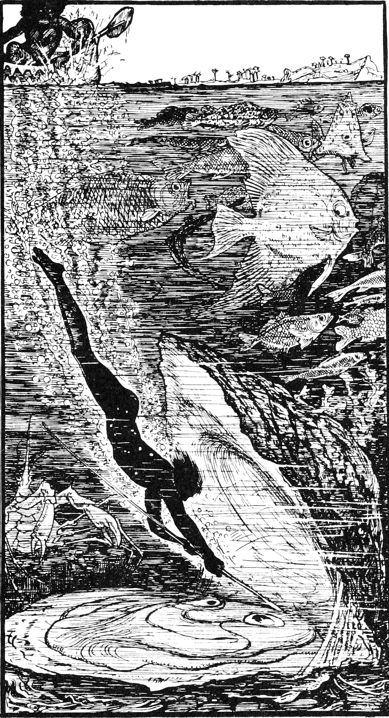 Undescribed: the plate the transcription carries as Brown fairy book - illustration facing page 186.png. An image pass replaces this by looking at the picture.