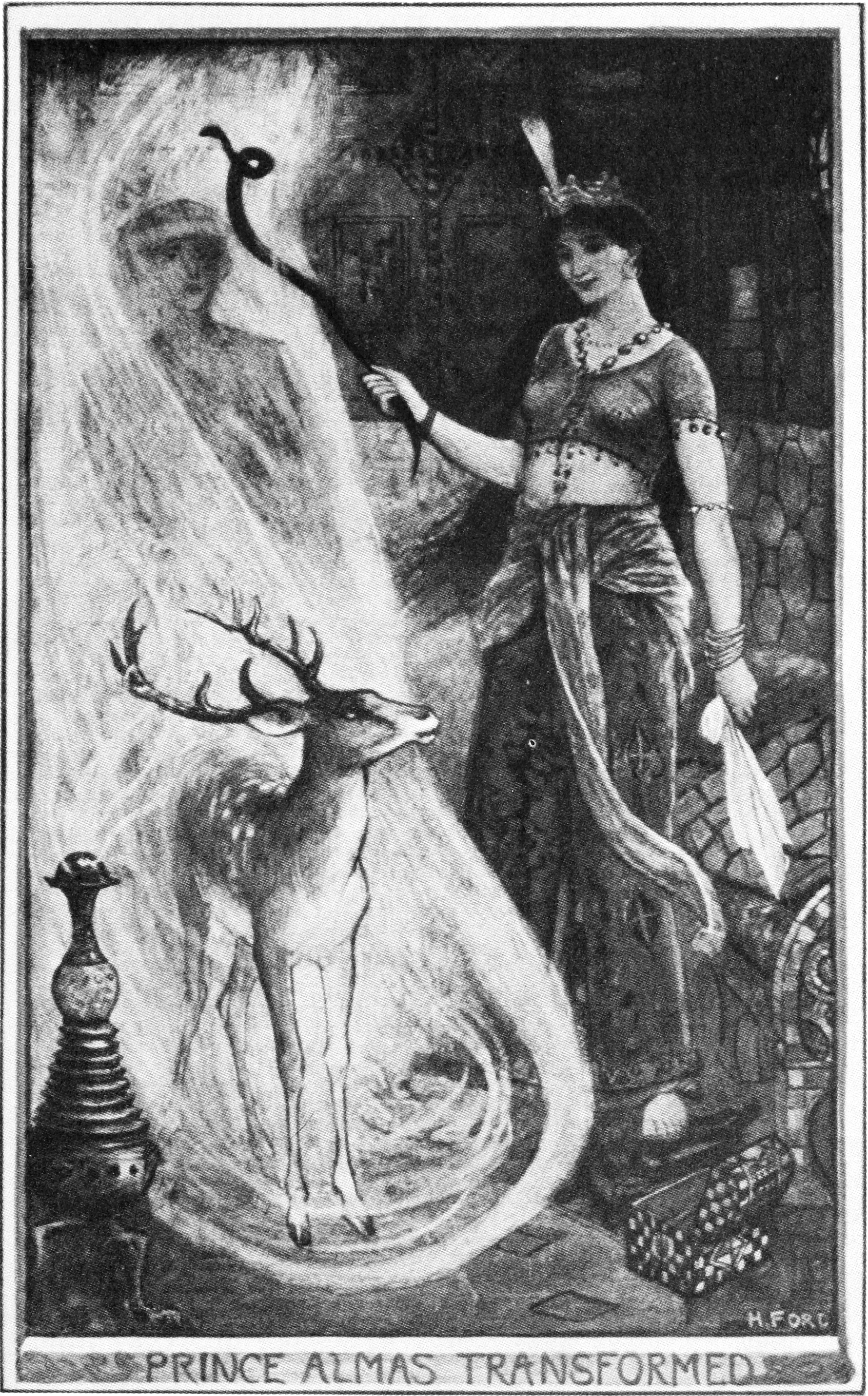 Undescribed: the plate the transcription carries as Brown fairy book - monochrome plate facing page 020.png. An image pass replaces this by looking at the picture.