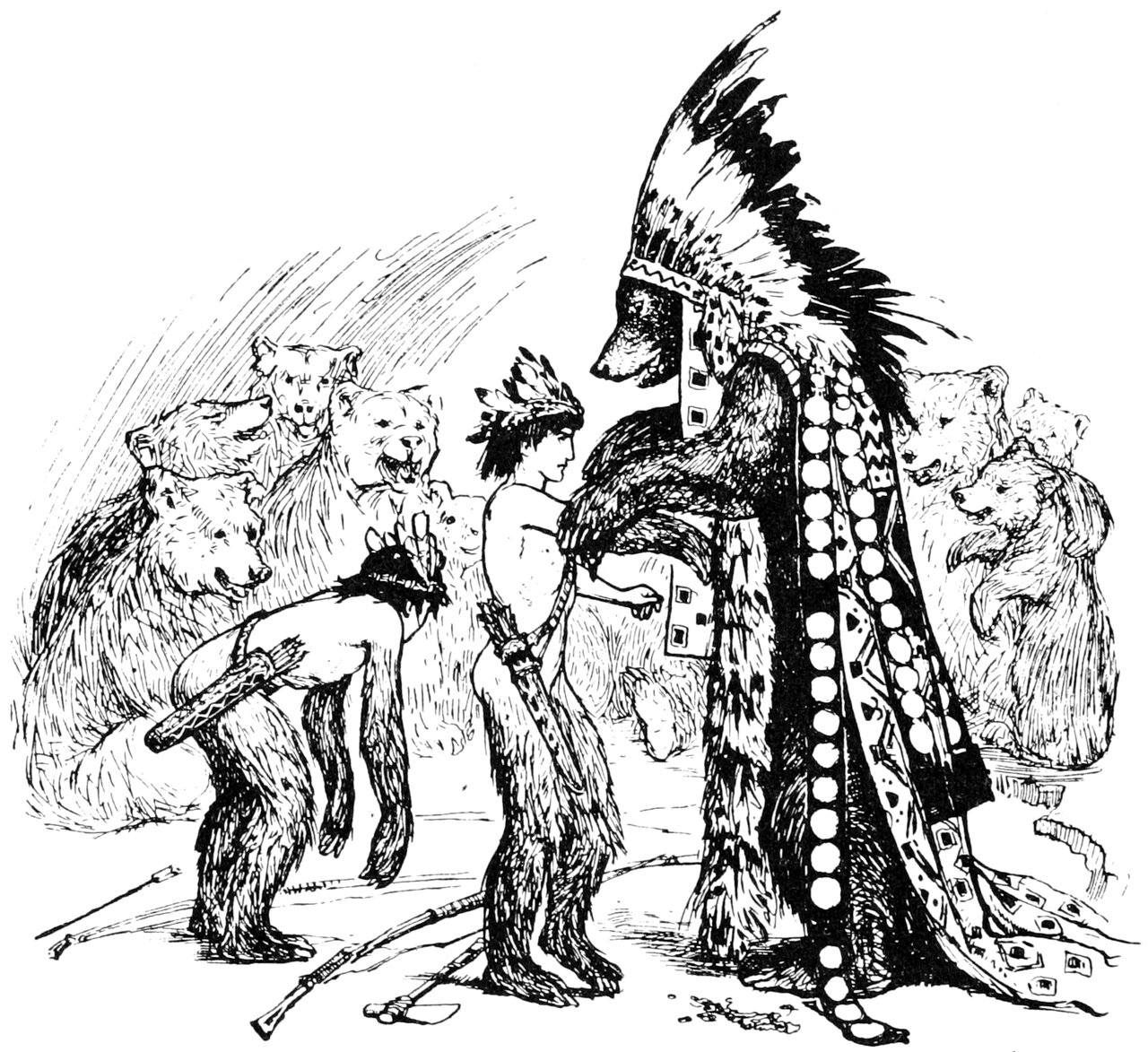 Undescribed: the plate the transcription carries as Brown fairy book - inset illustration at page 138.png. An image pass replaces this by looking at the picture.