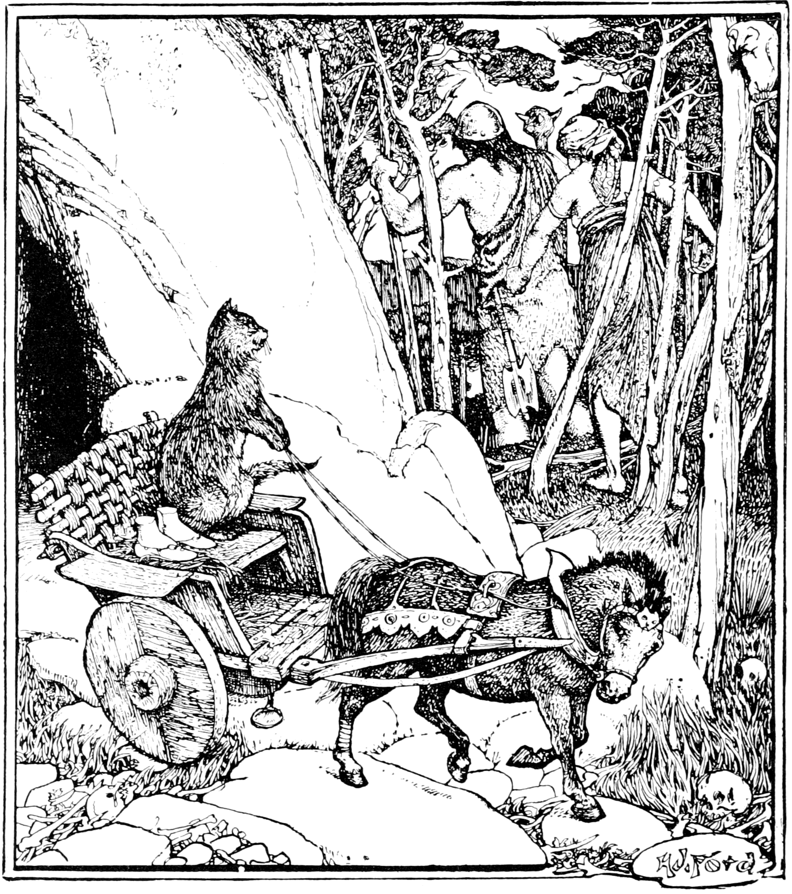 Undescribed: the plate the transcription carries as Brown fairy book - inset illustration at page 260.png. An image pass replaces this by looking at the picture.