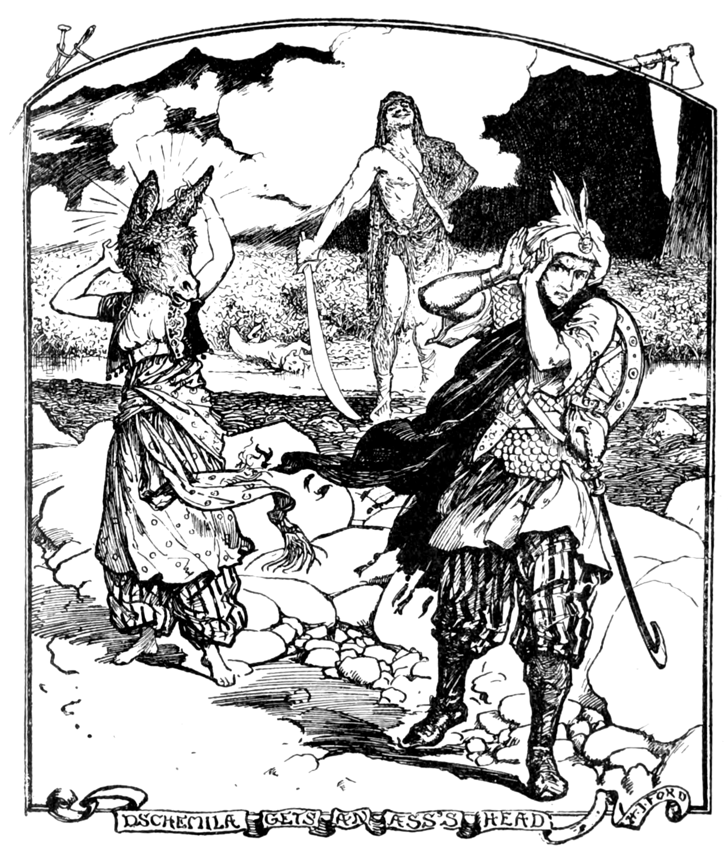 Undescribed: the plate the transcription carries as The Grey Fairy Book - Page 51.png. An image pass replaces this by looking at the picture.