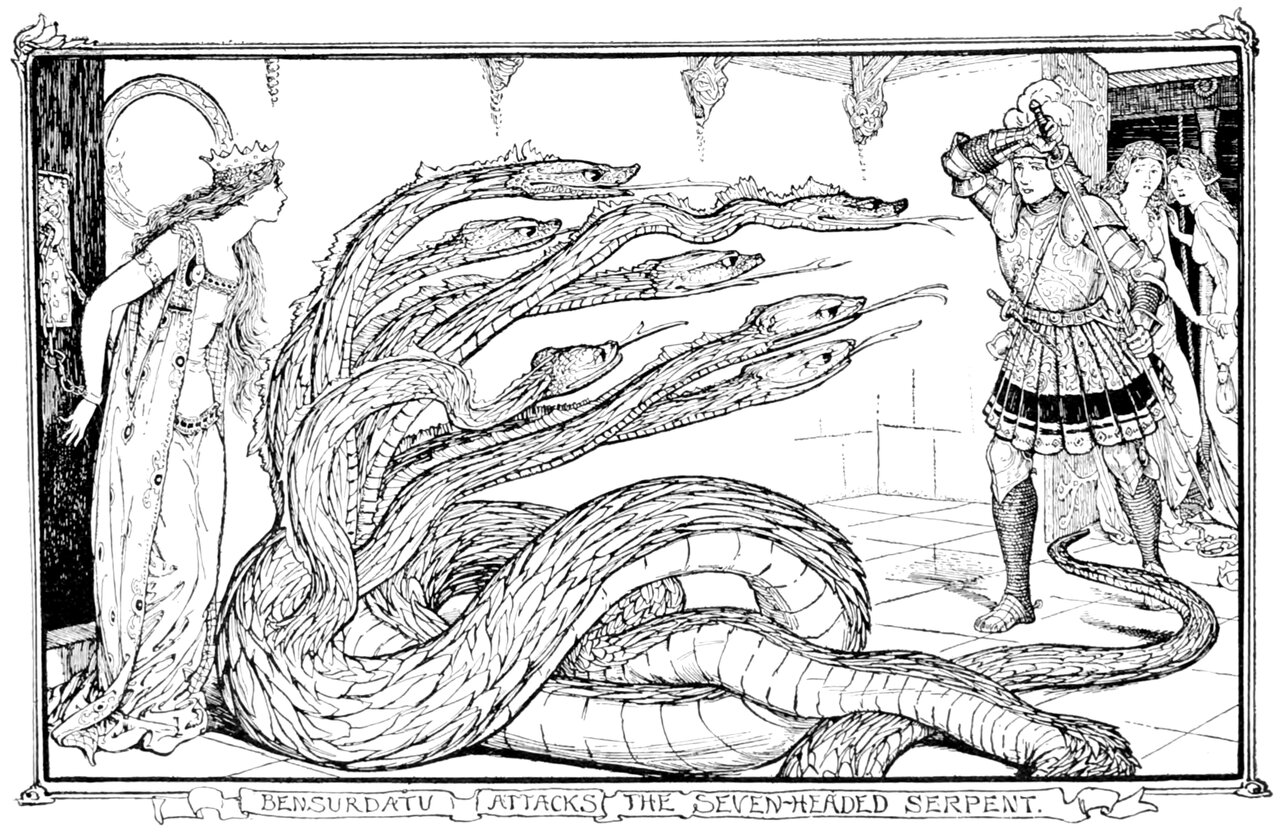 Undescribed: the plate the transcription carries as The Grey Fairy Book - To face page 110.png. An image pass replaces this by looking at the picture.