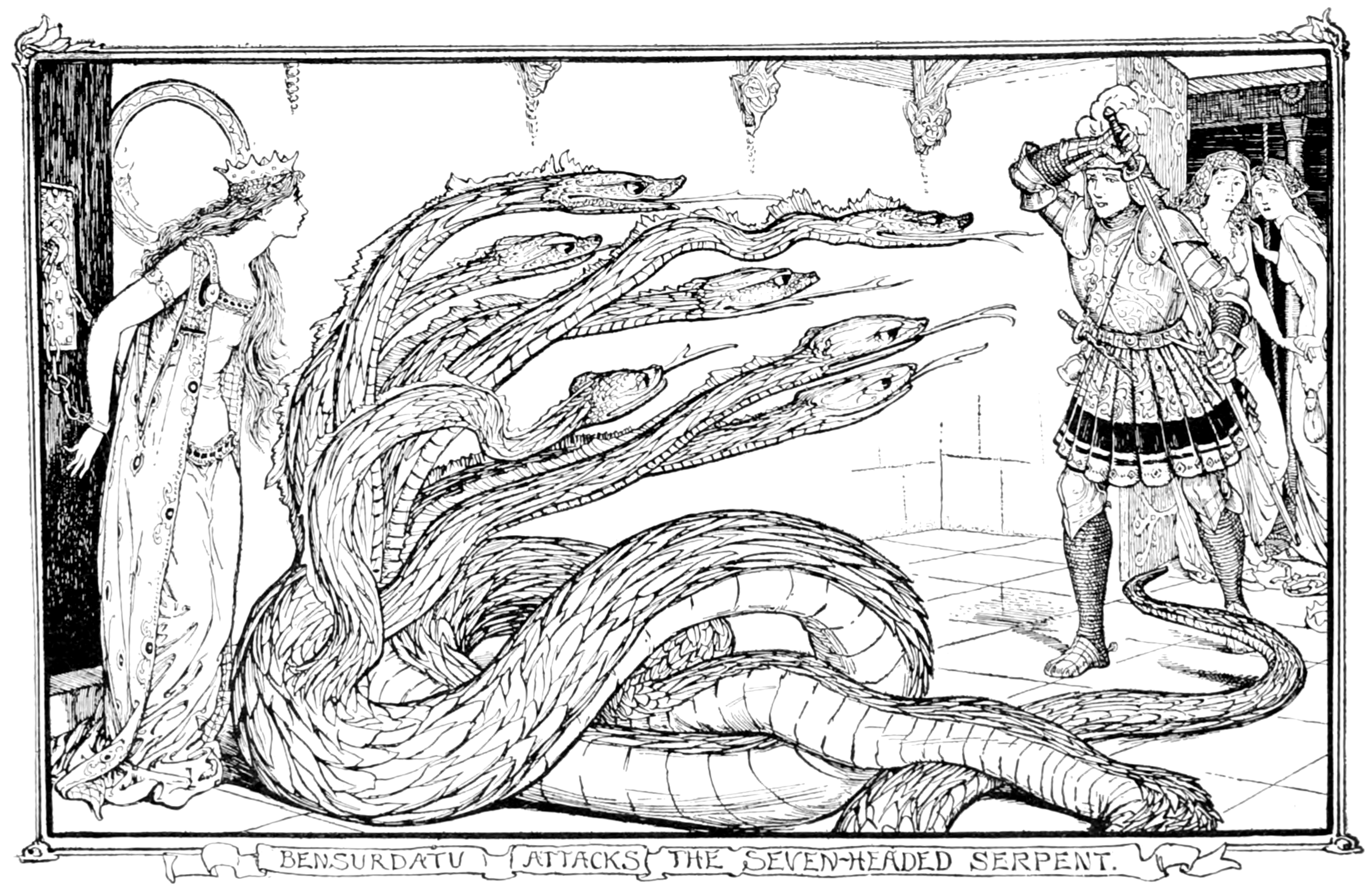 Undescribed: the plate the transcription carries as The Grey Fairy Book - To face page 110.png. An image pass replaces this by looking at the picture.