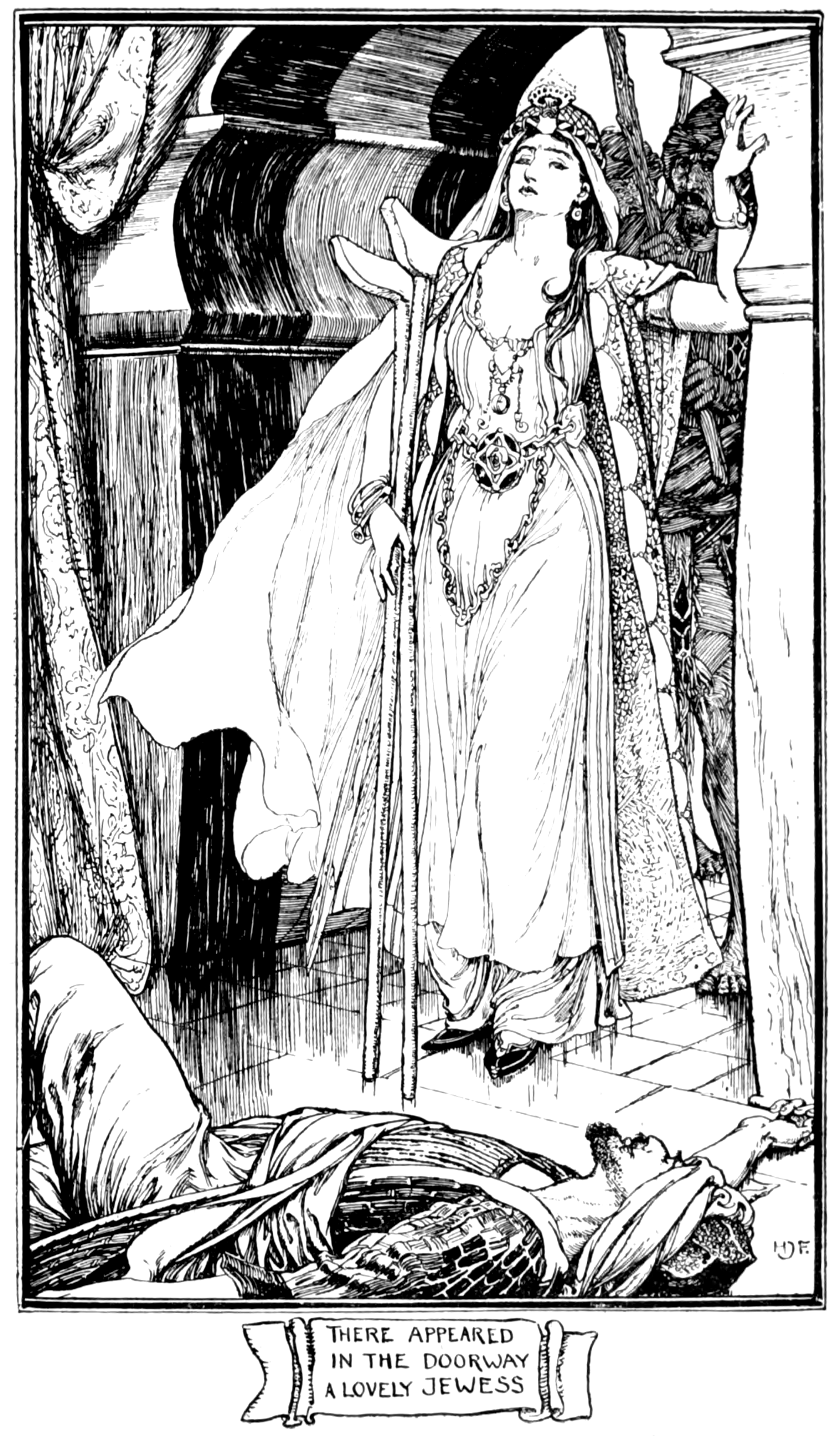Undescribed: the plate the transcription carries as The Grey Fairy Book - To face page 220.png. An image pass replaces this by looking at the picture.
