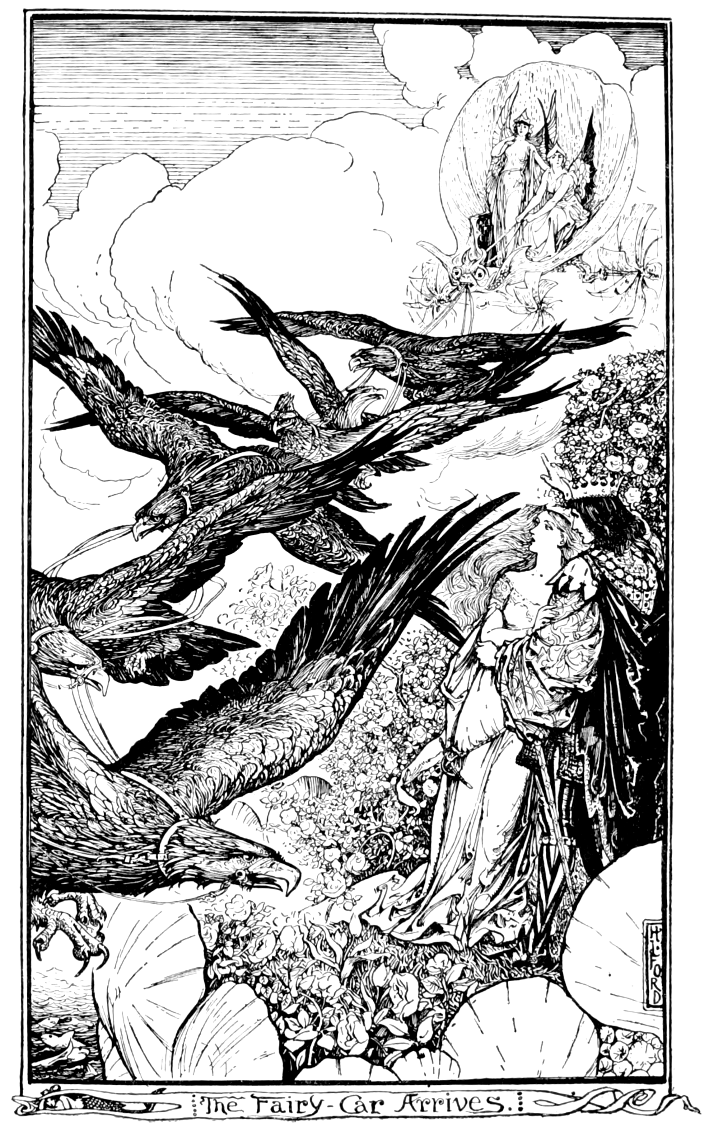 Undescribed: the plate the transcription carries as The Grey Fairy Book - To face page 34.png. An image pass replaces this by looking at the picture.