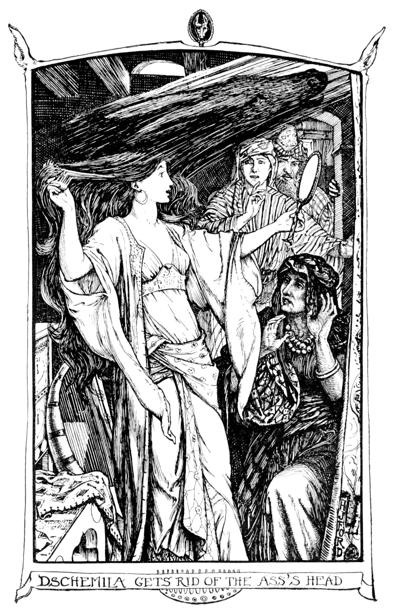 Undescribed: the plate the transcription carries as The Grey Fairy Book - To face page 56.png. An image pass replaces this by looking at the picture.