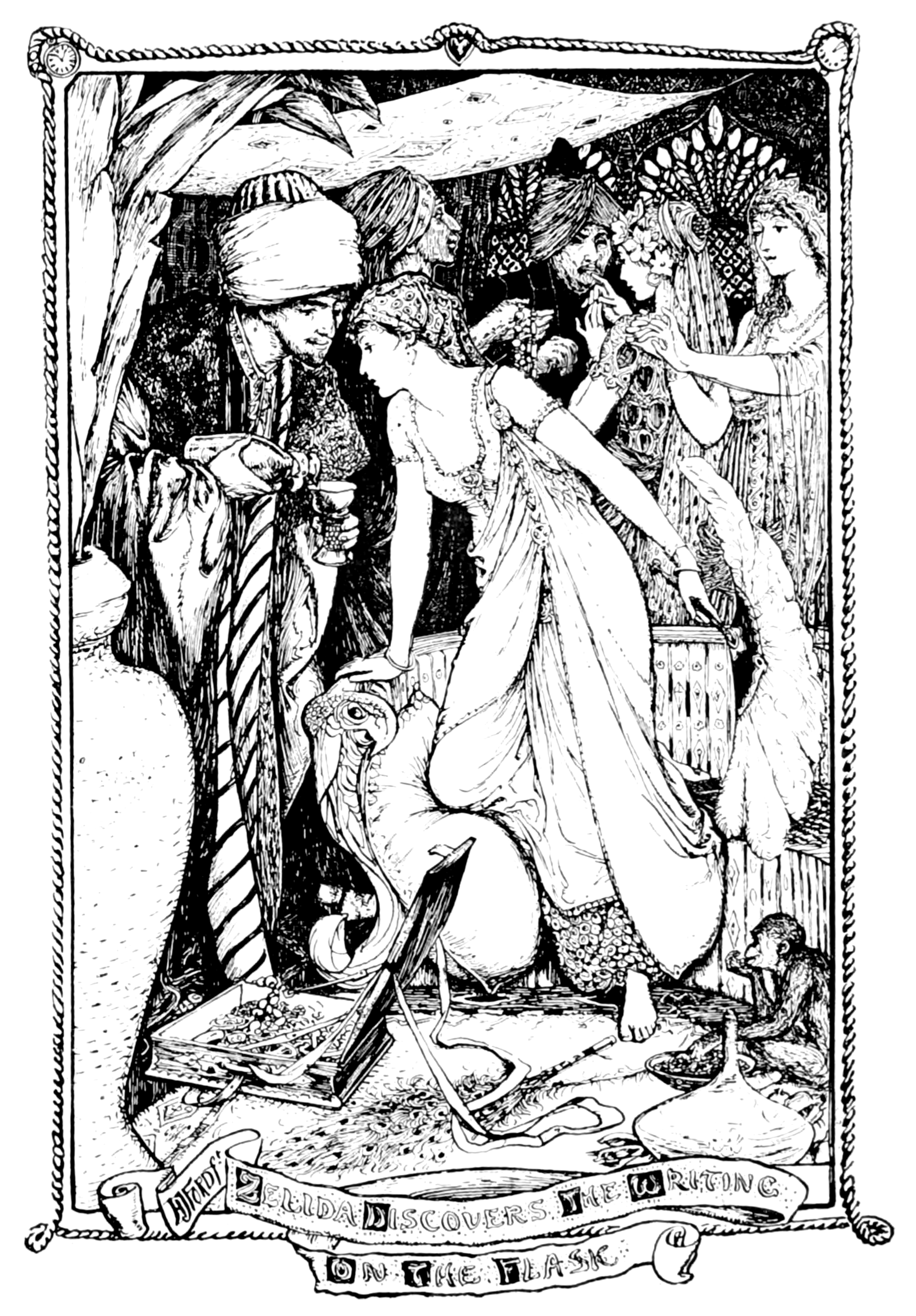 Undescribed: the plate the transcription carries as The Grey Fairy Book - To face page 224.png. An image pass replaces this by looking at the picture.