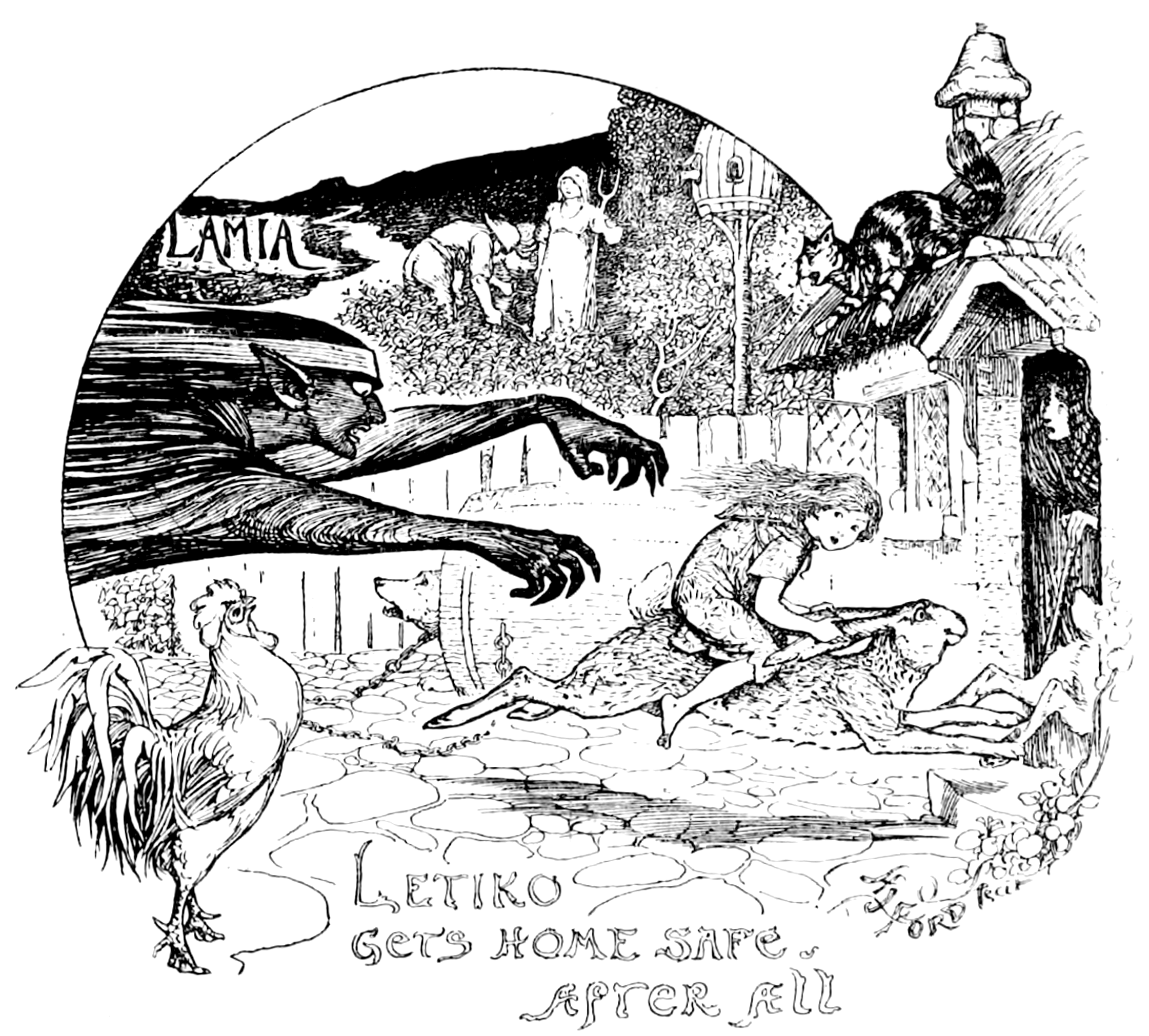 Undescribed: the plate the transcription carries as The Grey Fairy Book - Page 279.png. An image pass replaces this by looking at the picture.