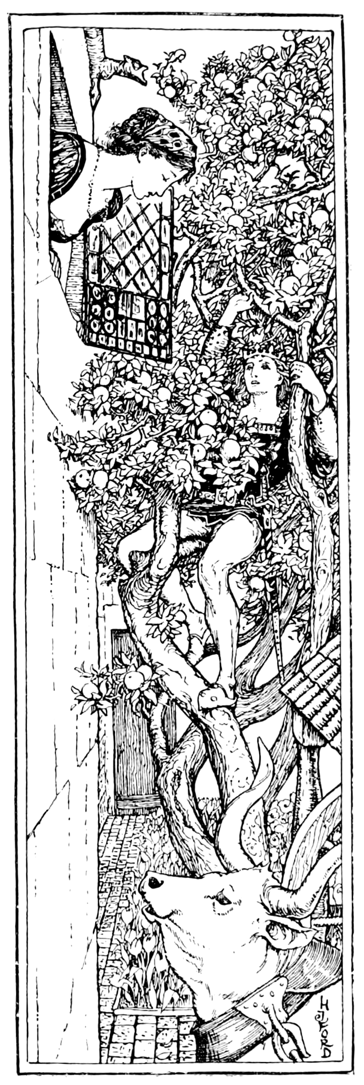 Undescribed: the plate the transcription carries as The Grey Fairy Book - Page 287.png. An image pass replaces this by looking at the picture.
