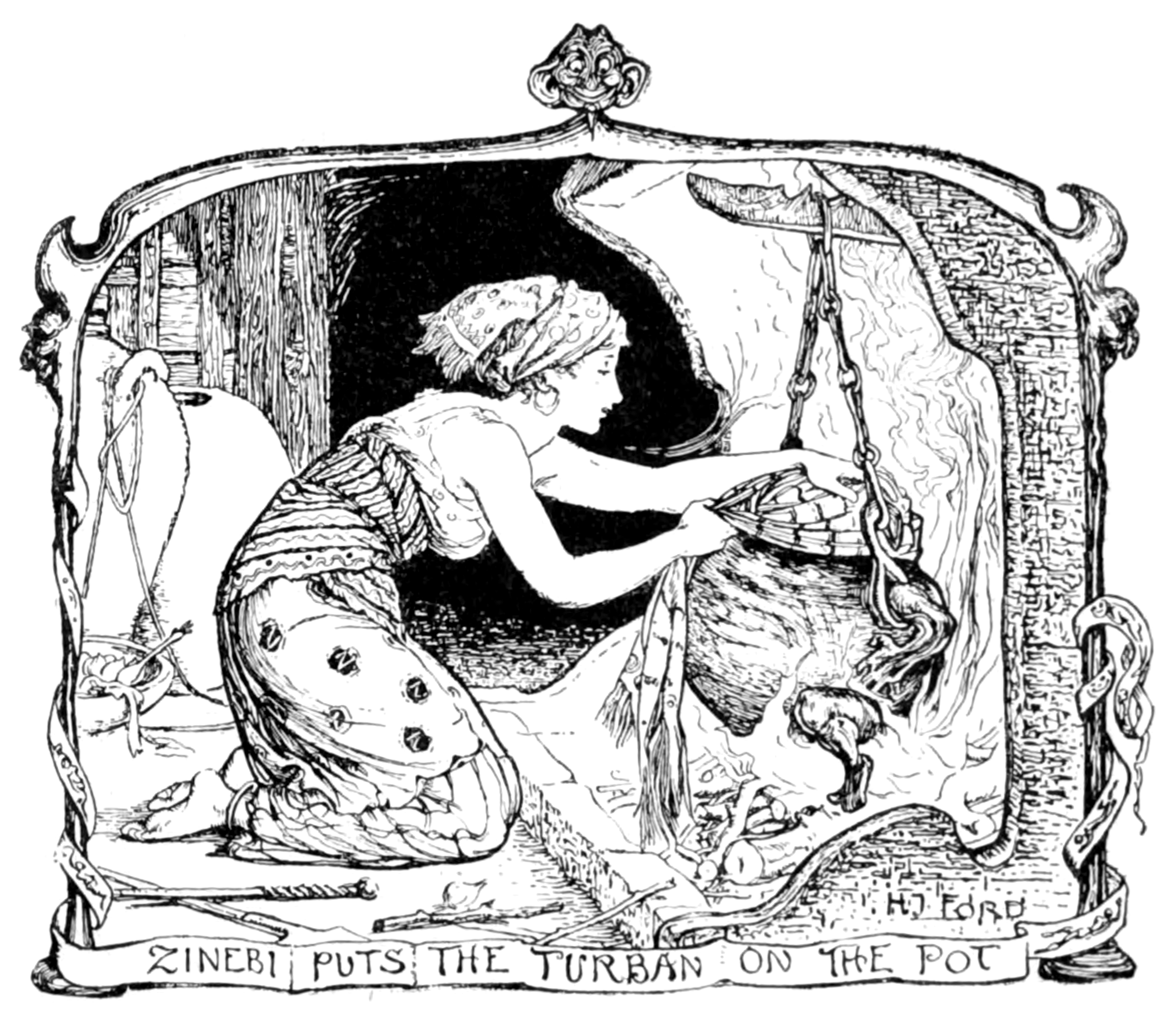 Undescribed: the plate the transcription carries as The Grey Fairy Book - Page 219.png. An image pass replaces this by looking at the picture.