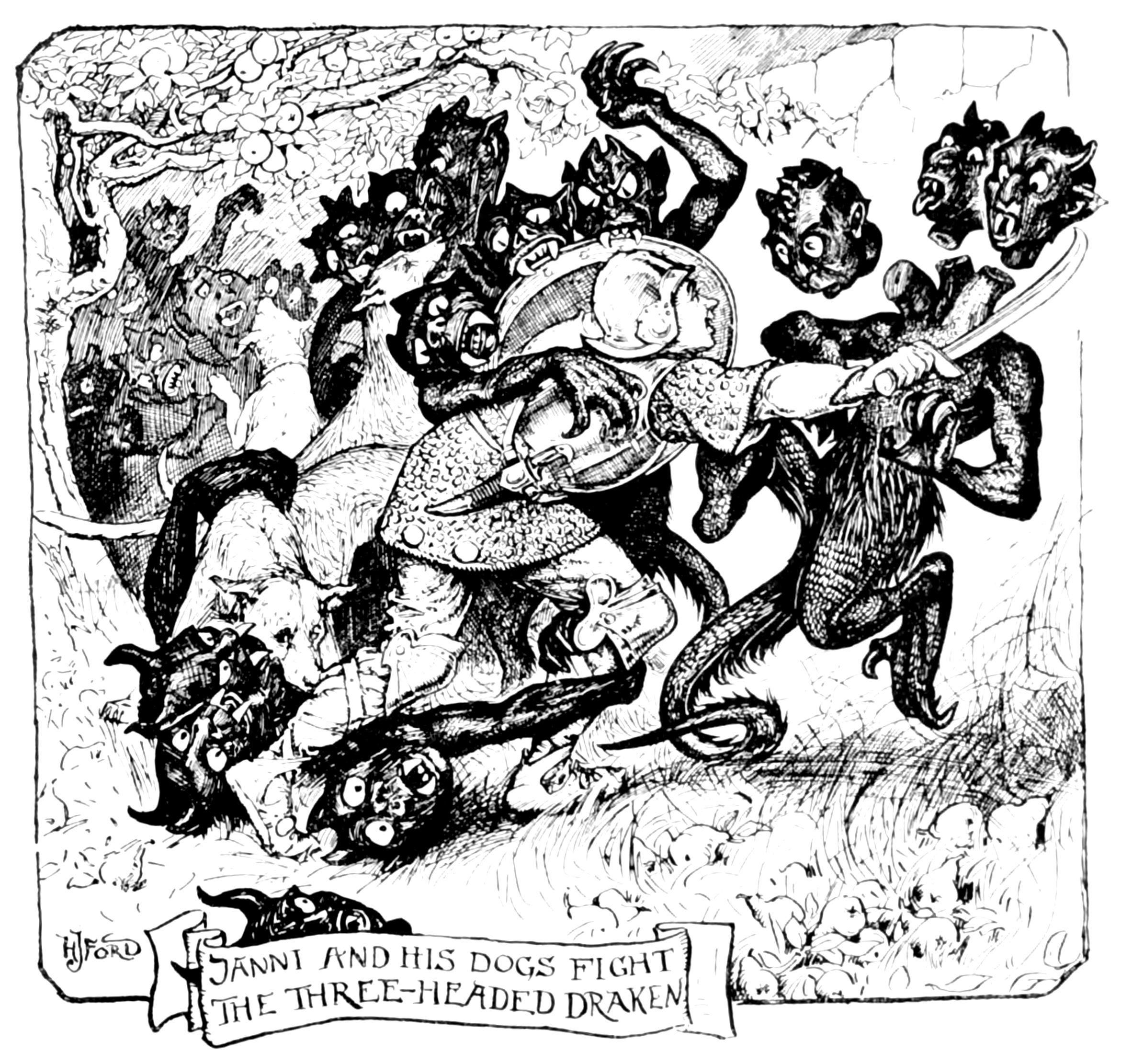 Undescribed: the plate the transcription carries as The Grey Fairy Book - Page 65.png. An image pass replaces this by looking at the picture.