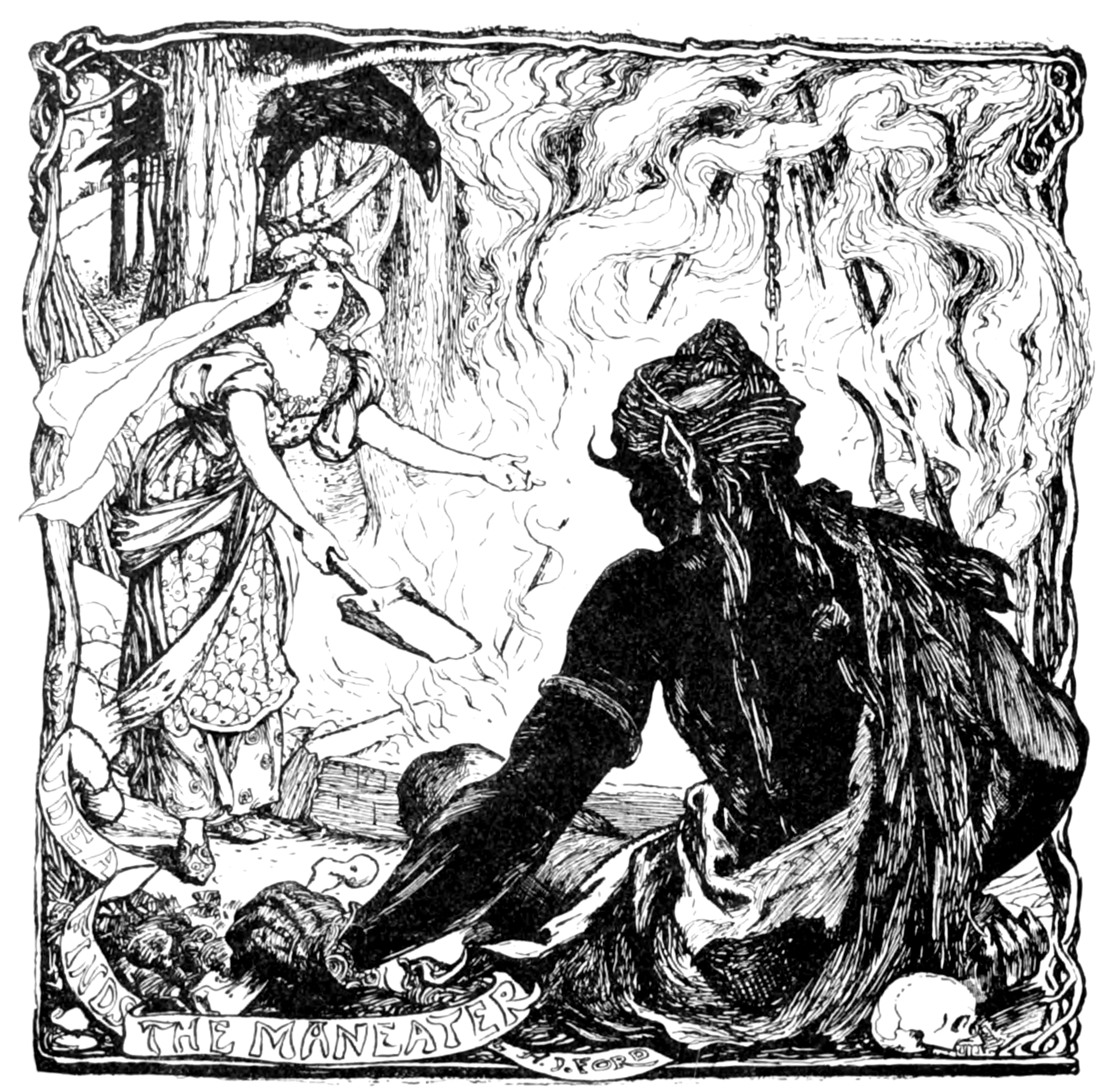 Undescribed: the plate the transcription carries as The Grey Fairy Book - Page 160.png. An image pass replaces this by looking at the picture.