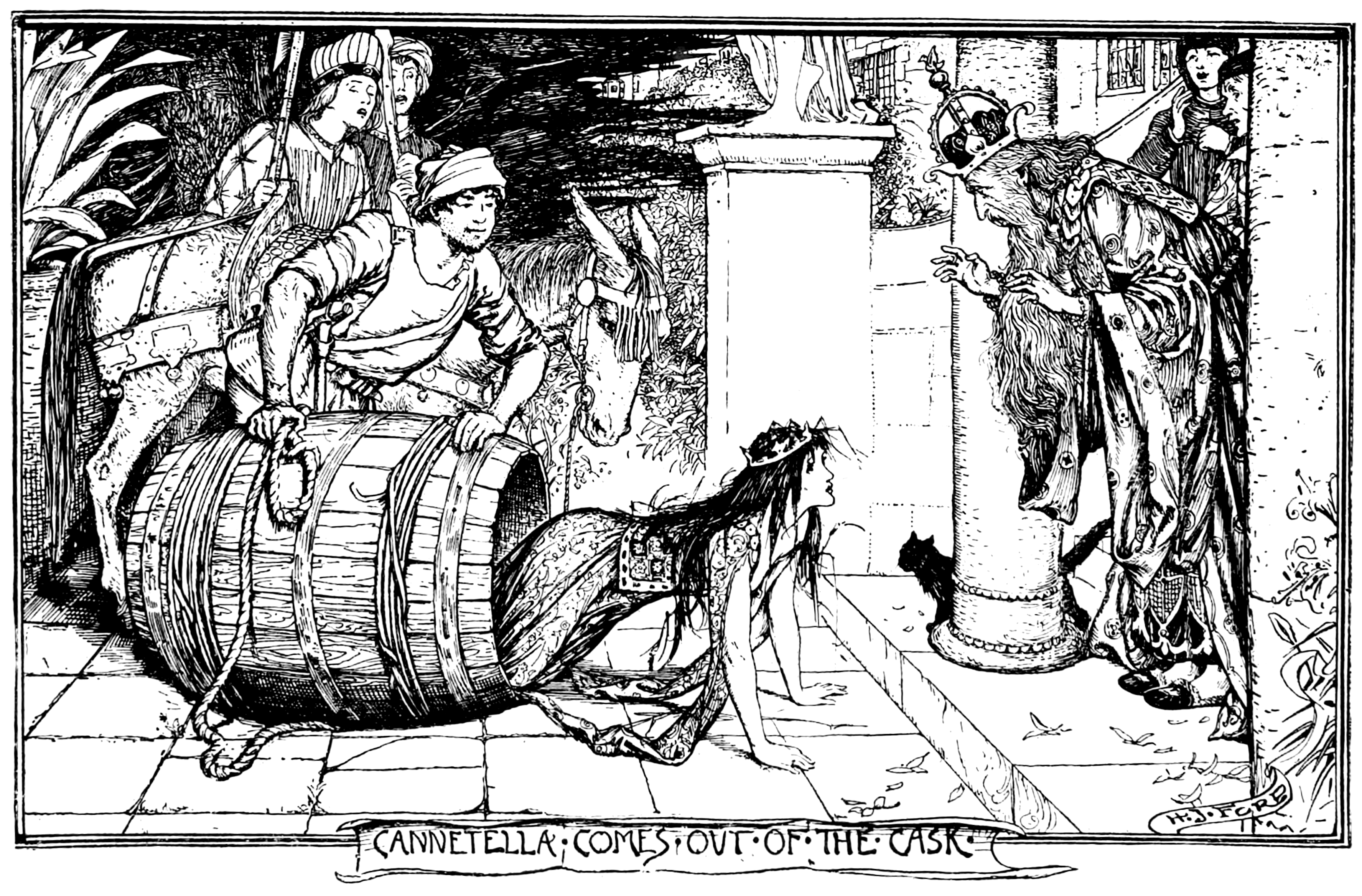 Undescribed: the plate the transcription carries as The Grey Fairy Book - To face page 338.png. An image pass replaces this by looking at the picture.