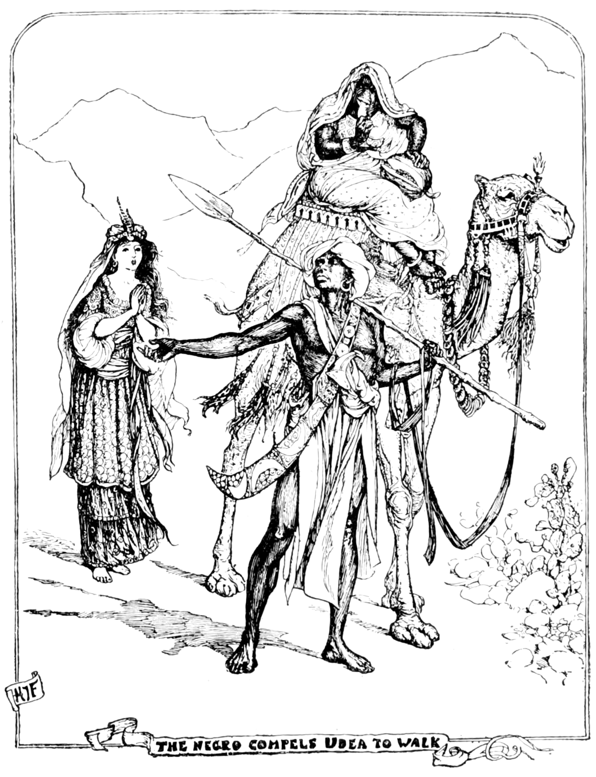 Undescribed: the plate the transcription carries as The Grey Fairy Book - Page 155.png. An image pass replaces this by looking at the picture.