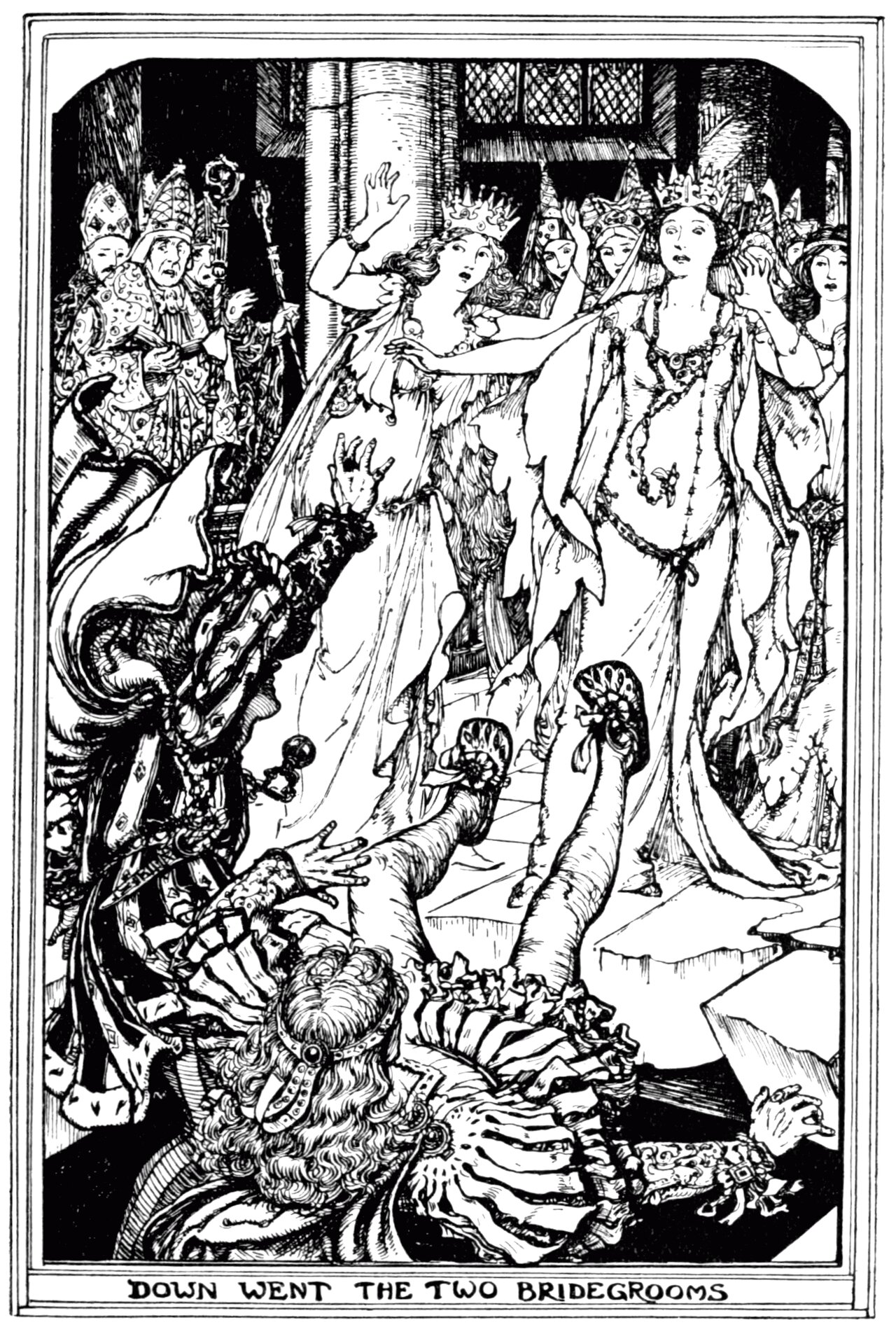 Undescribed: the plate the transcription carries as The Lilac Fairy Book - To face p104.png. An image pass replaces this by looking at the picture.