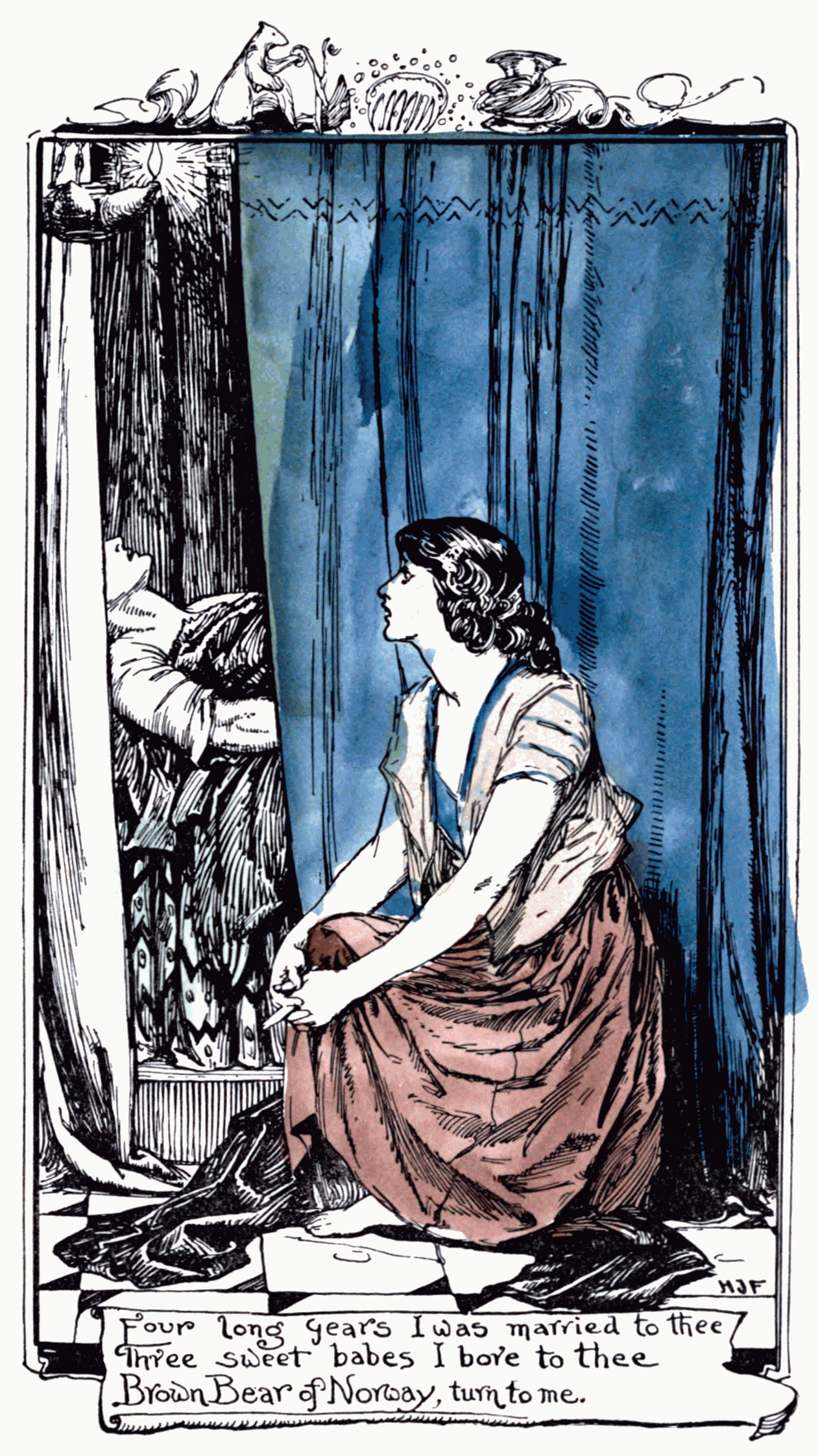 Undescribed: the plate the transcription carries as The Lilac Fairy Book - To face p128.png. An image pass replaces this by looking at the picture.