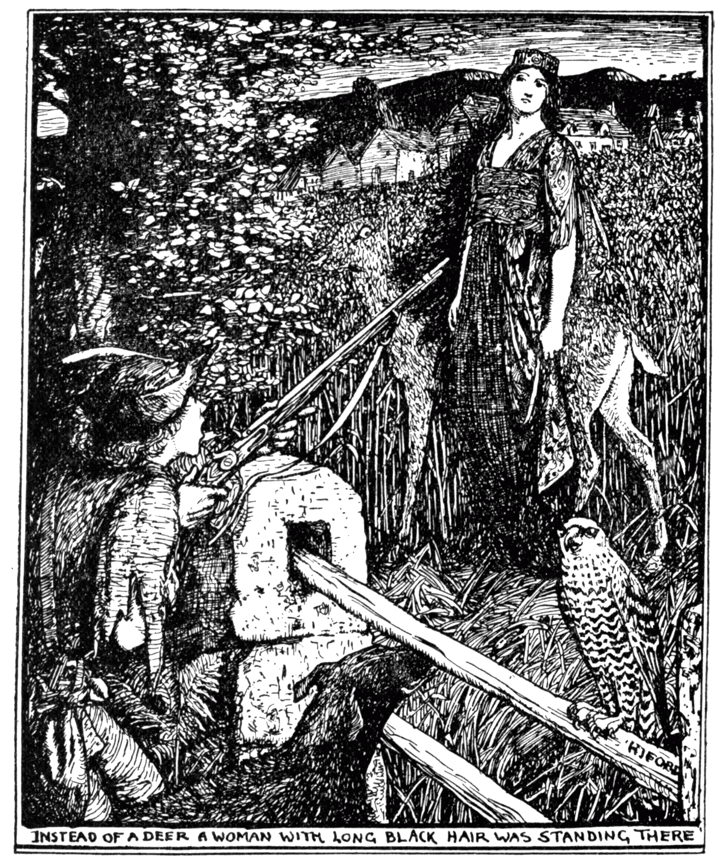 Undescribed: the plate the transcription carries as The Lilac Fairy Book - p152.png. An image pass replaces this by looking at the picture.