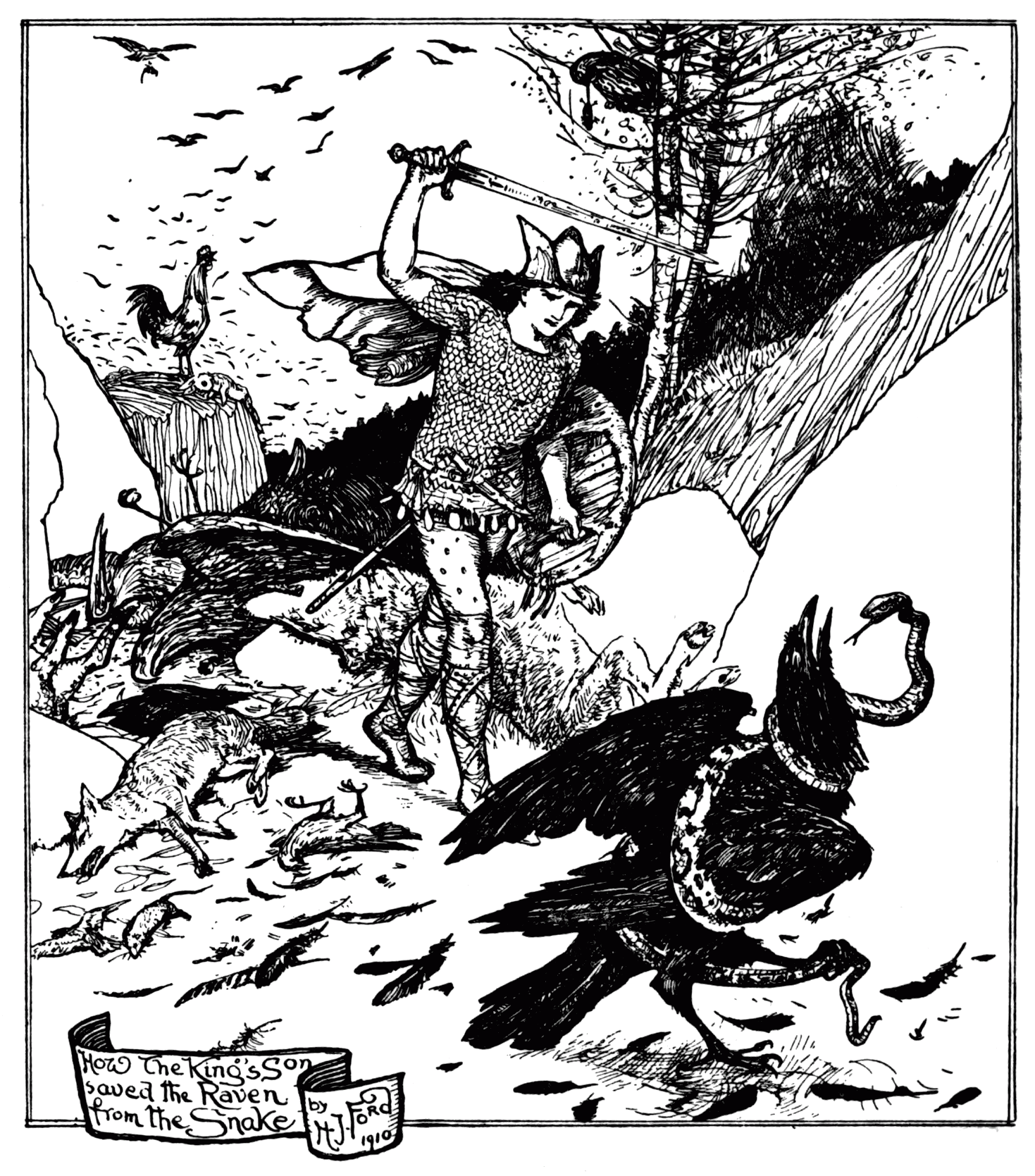 Undescribed: the plate the transcription carries as The Lilac Fairy Book - p263.png. An image pass replaces this by looking at the picture.