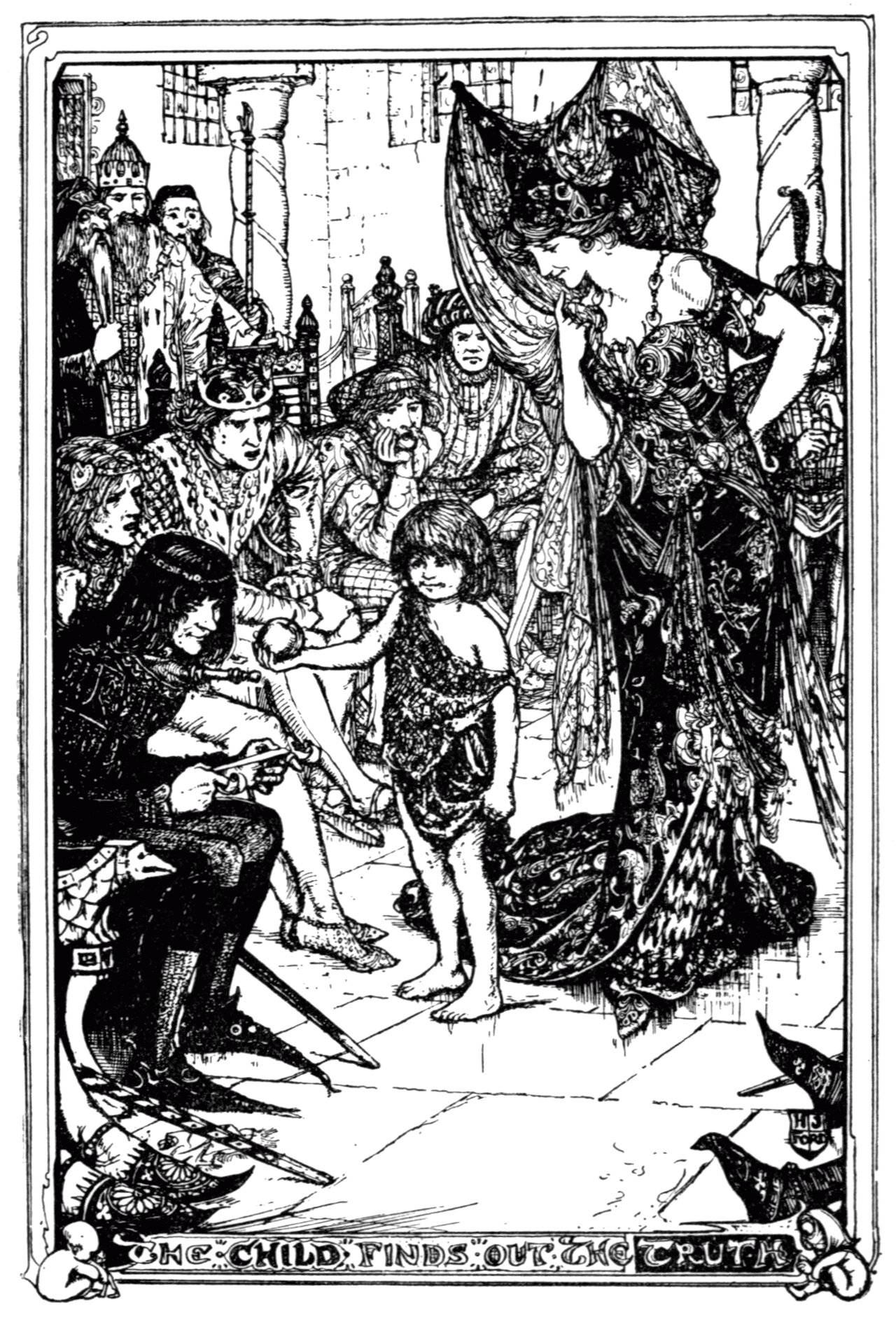 Undescribed: the plate the transcription carries as The Lilac Fairy Book - To face p14.png. An image pass replaces this by looking at the picture.