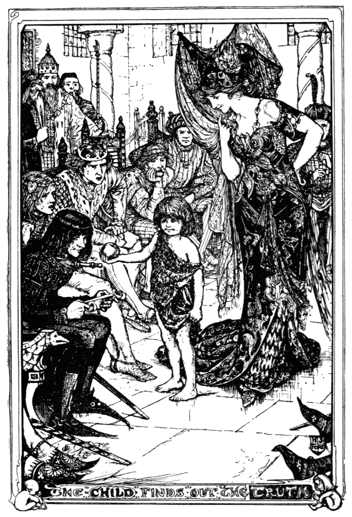 Undescribed: the plate the transcription carries as The Lilac Fairy Book - To face p14.png. An image pass replaces this by looking at the picture.