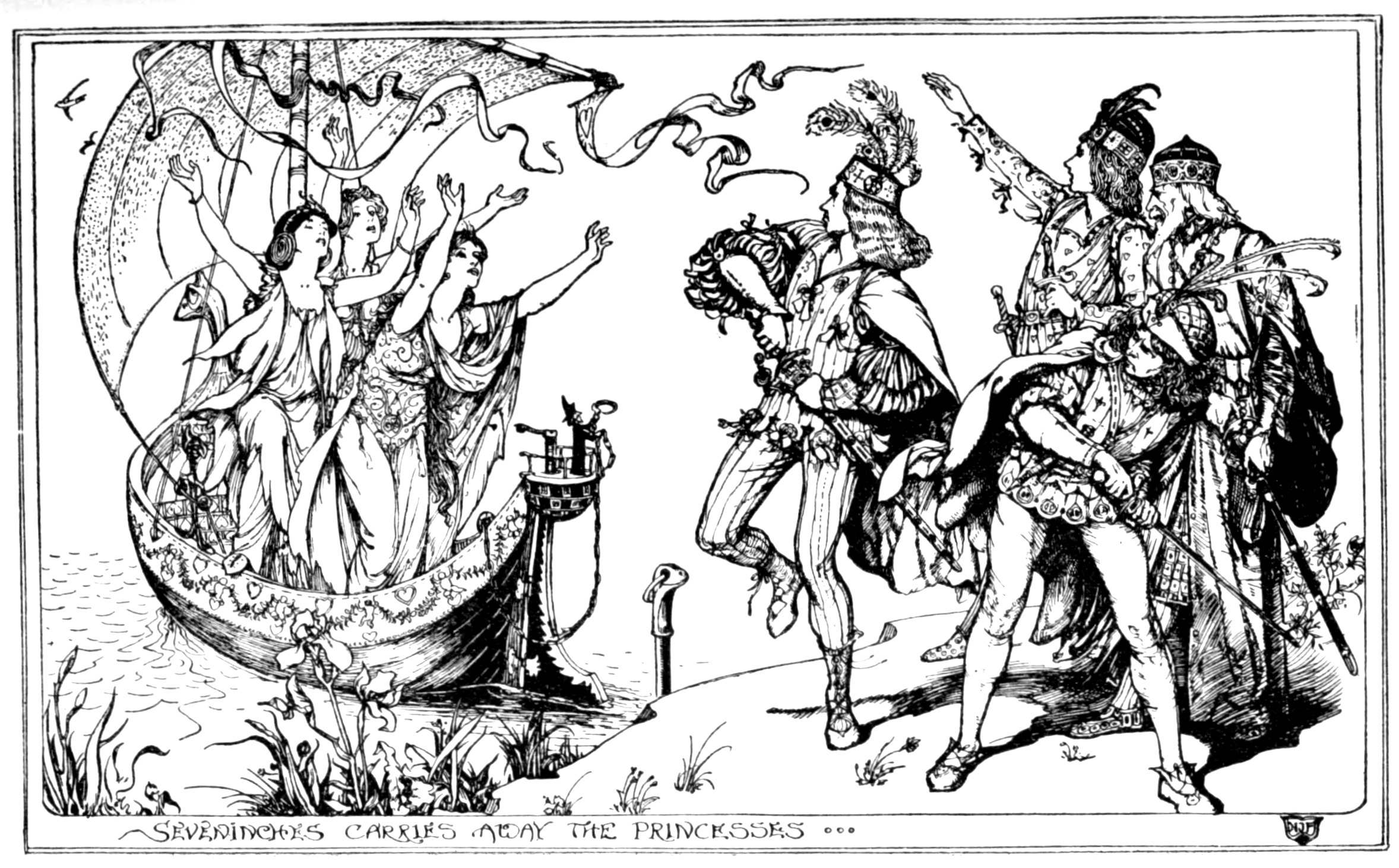 Undescribed: the plate the transcription carries as The Lilac Fairy Book - To face p96.png. An image pass replaces this by looking at the picture.