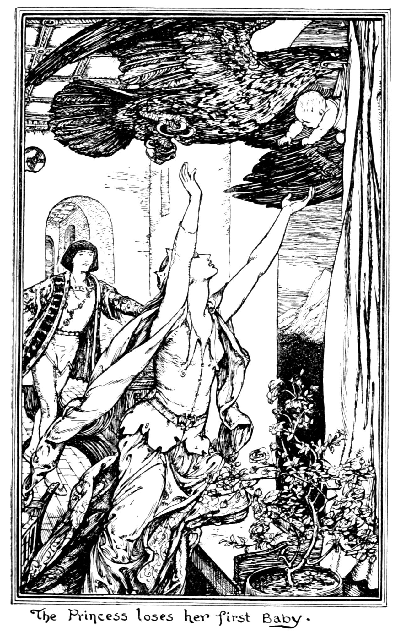 Undescribed: the plate the transcription carries as The Lilac Fairy Book - To face p120.png. An image pass replaces this by looking at the picture.