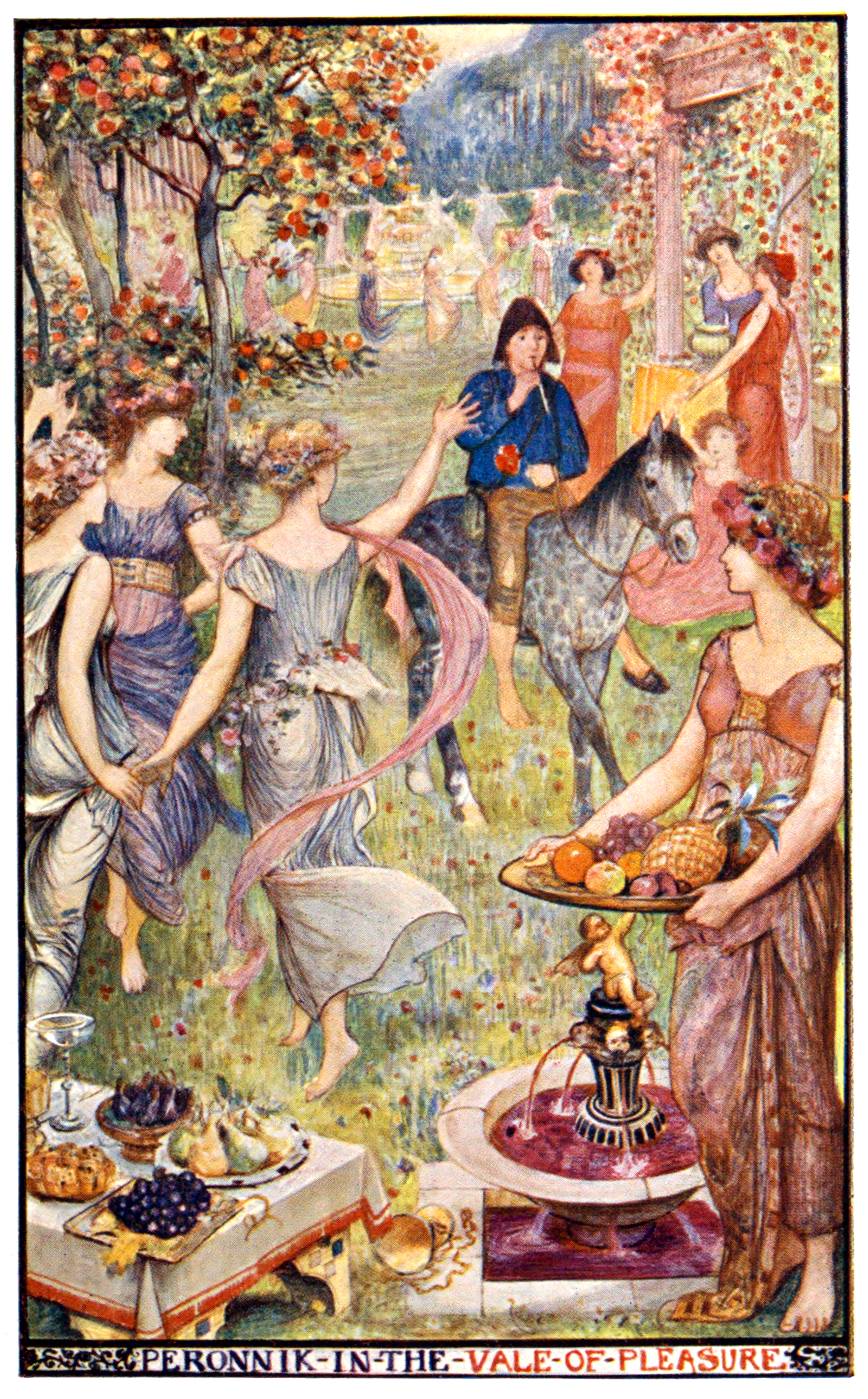 Undescribed: the plate the transcription carries as The Lilac Fairy Book - To face p256.png. An image pass replaces this by looking at the picture.