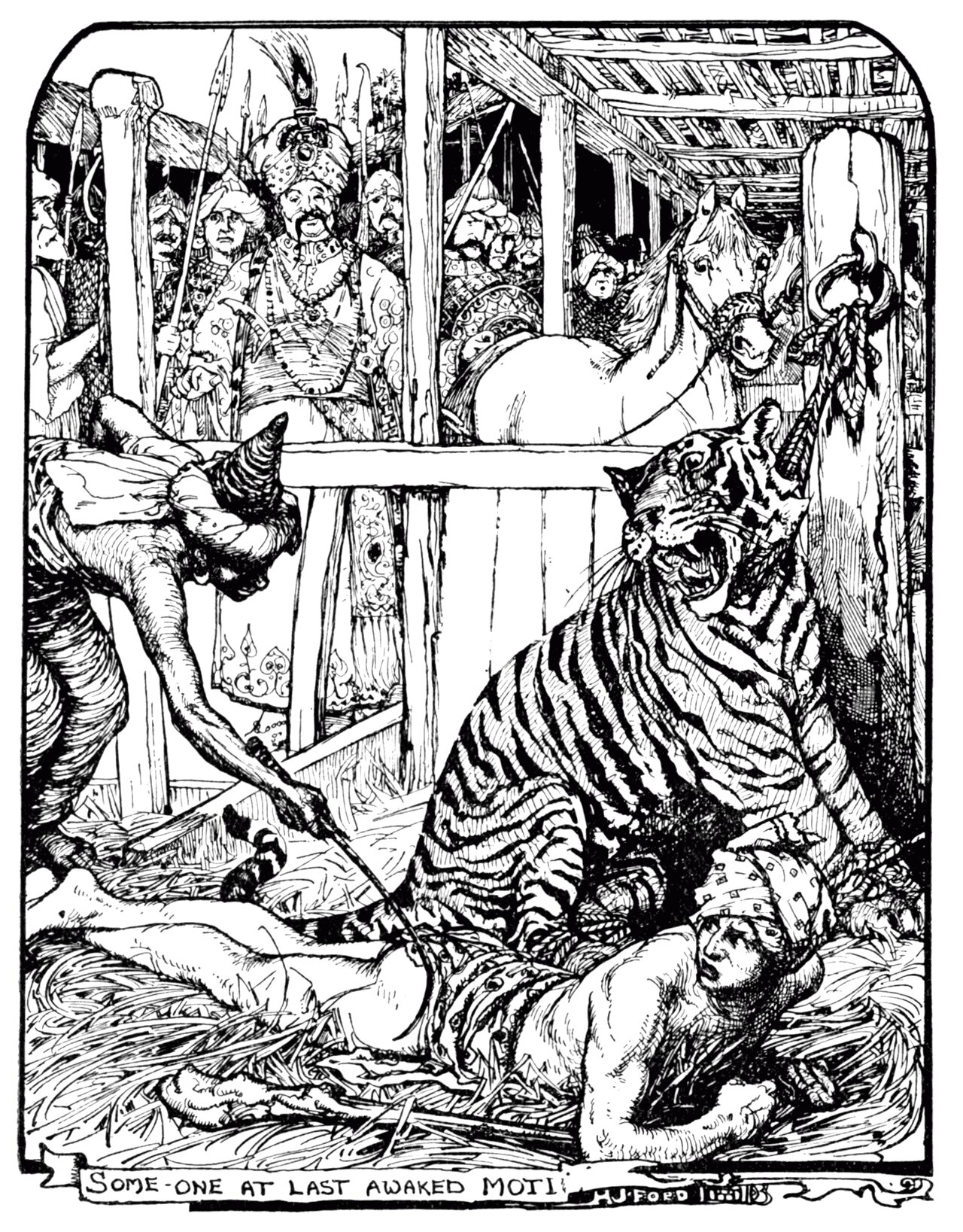 Undescribed: the plate the transcription carries as The Lilac Fairy Book - p146.png. An image pass replaces this by looking at the picture.