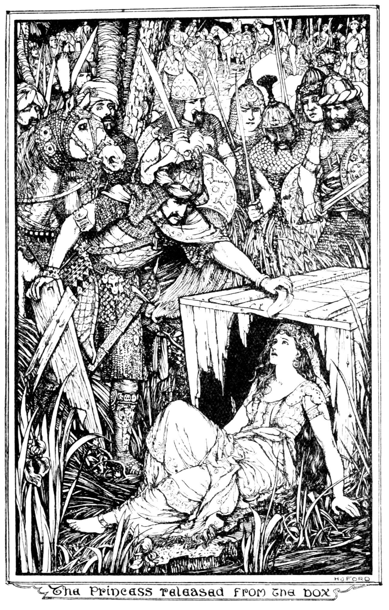 Undescribed: the plate the transcription carries as The Lilac Fairy Book - To face p36.png. An image pass replaces this by looking at the picture.