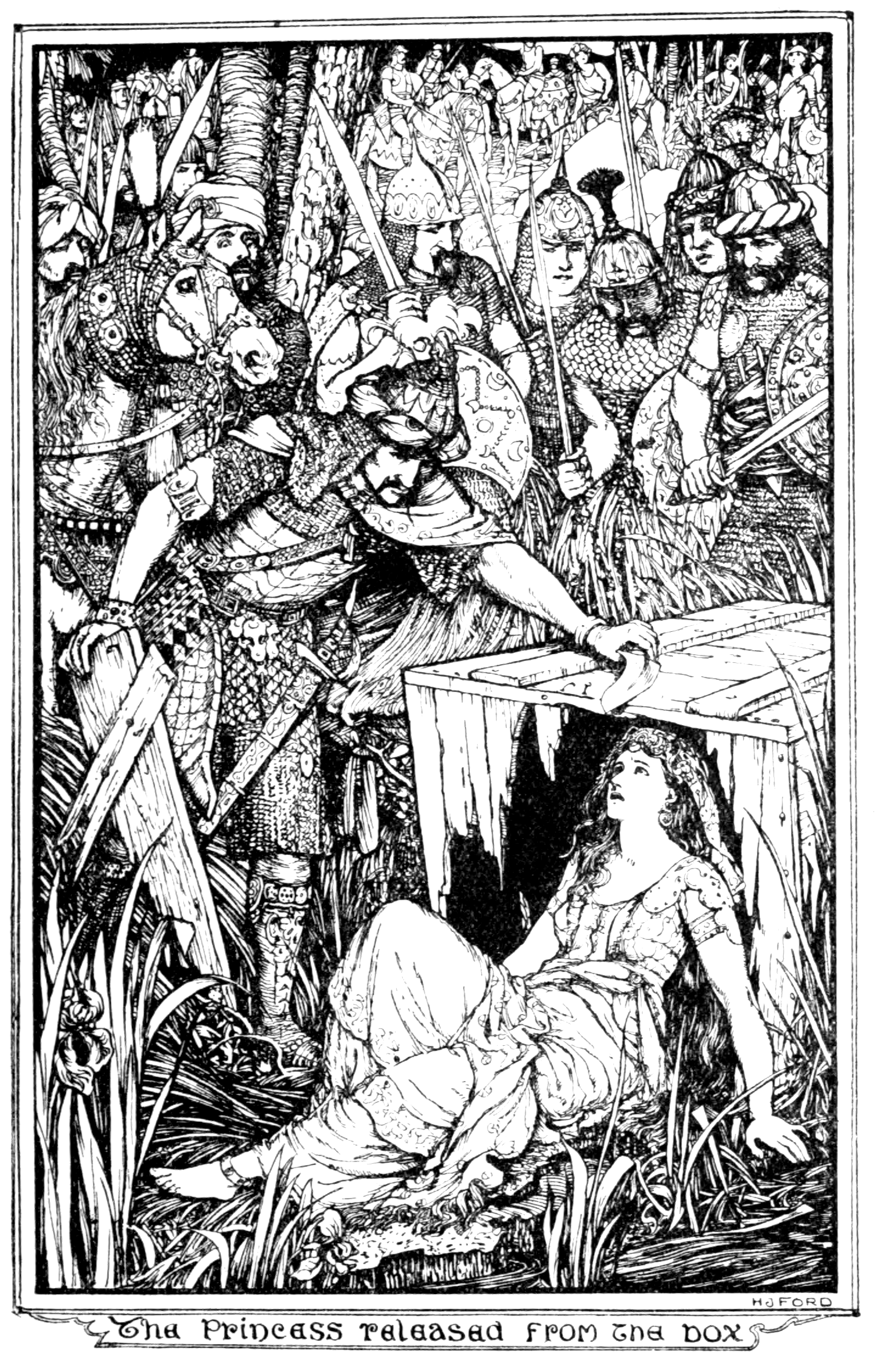 Undescribed: the plate the transcription carries as The Lilac Fairy Book - To face p36.png. An image pass replaces this by looking at the picture.