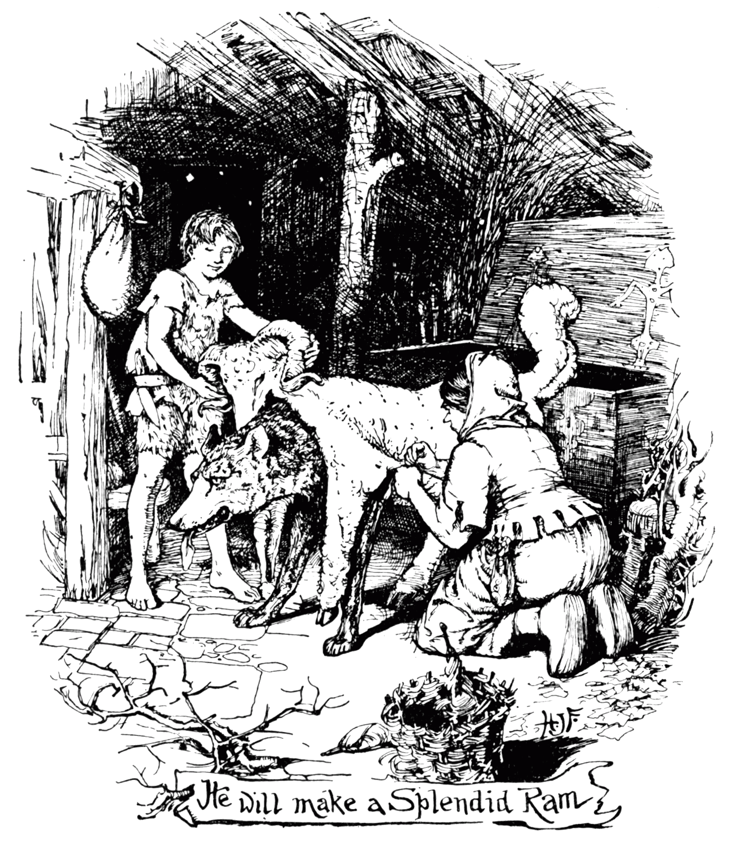 Undescribed: the plate the transcription carries as The Lilac Fairy Book - p112.png. An image pass replaces this by looking at the picture.