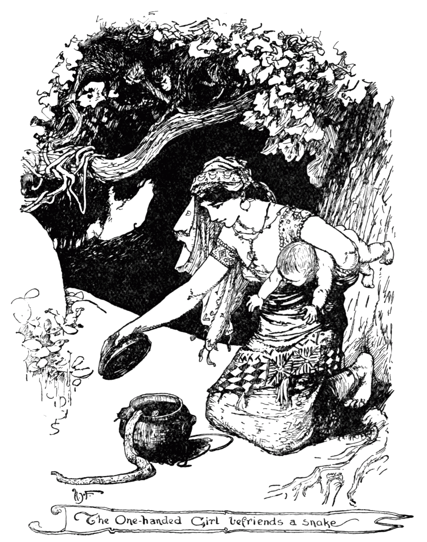 Undescribed: the plate the transcription carries as The Lilac Fairy Book - p197.png. An image pass replaces this by looking at the picture.