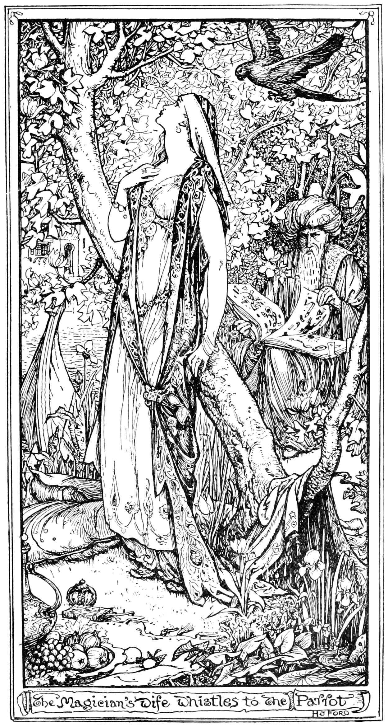 Undescribed: the plate the transcription carries as The Olive Fairy Book - to face p 22.png. An image pass replaces this by looking at the picture.