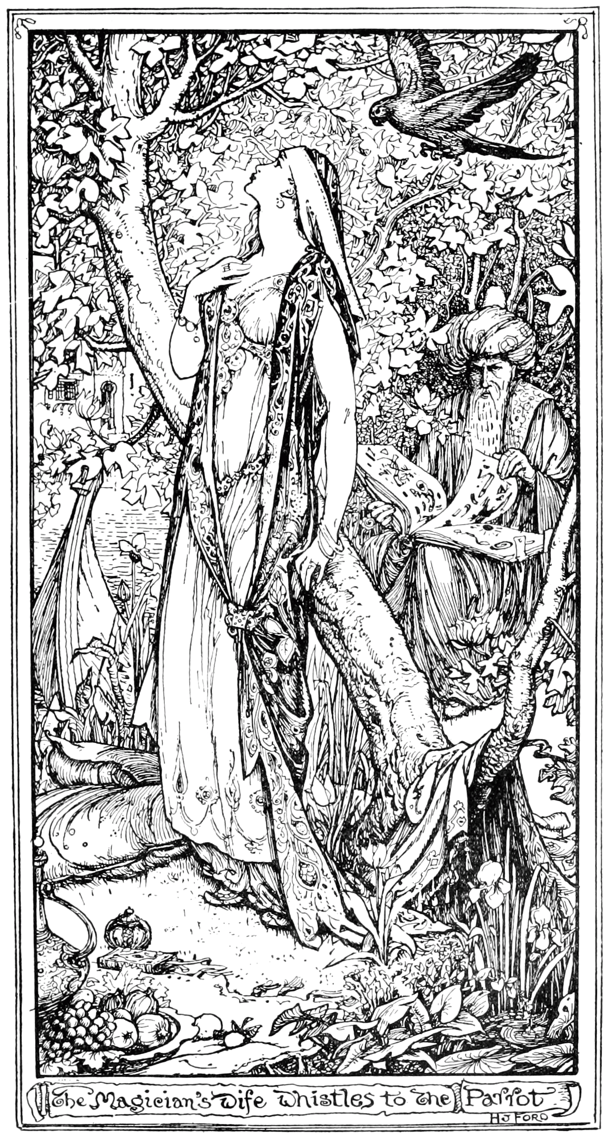 Undescribed: the plate the transcription carries as The Olive Fairy Book - to face p 22.png. An image pass replaces this by looking at the picture.