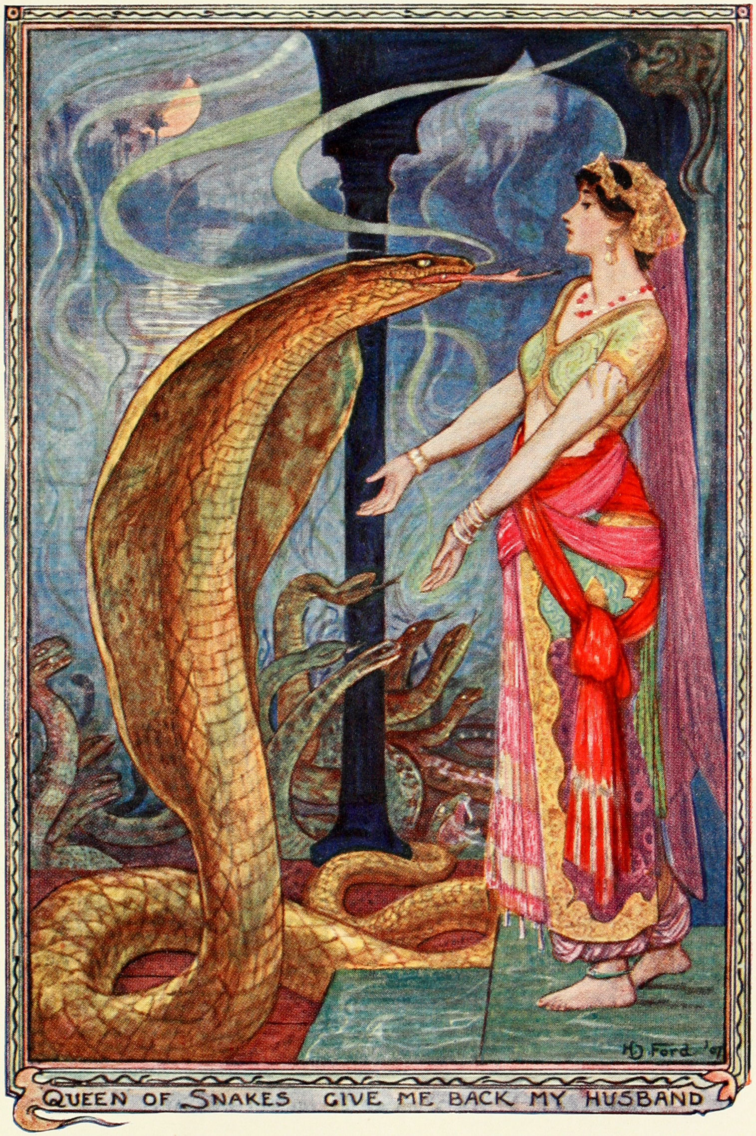 Queen of snakes give me back my husband