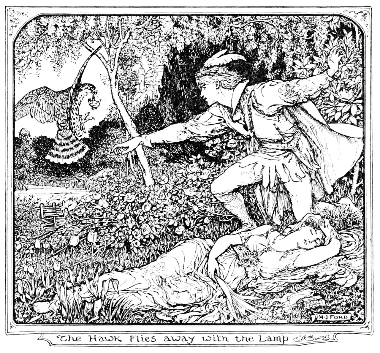 Undescribed: the plate the transcription carries as The Olive Fairy Book - Page 271.png. An image pass replaces this by looking at the picture.