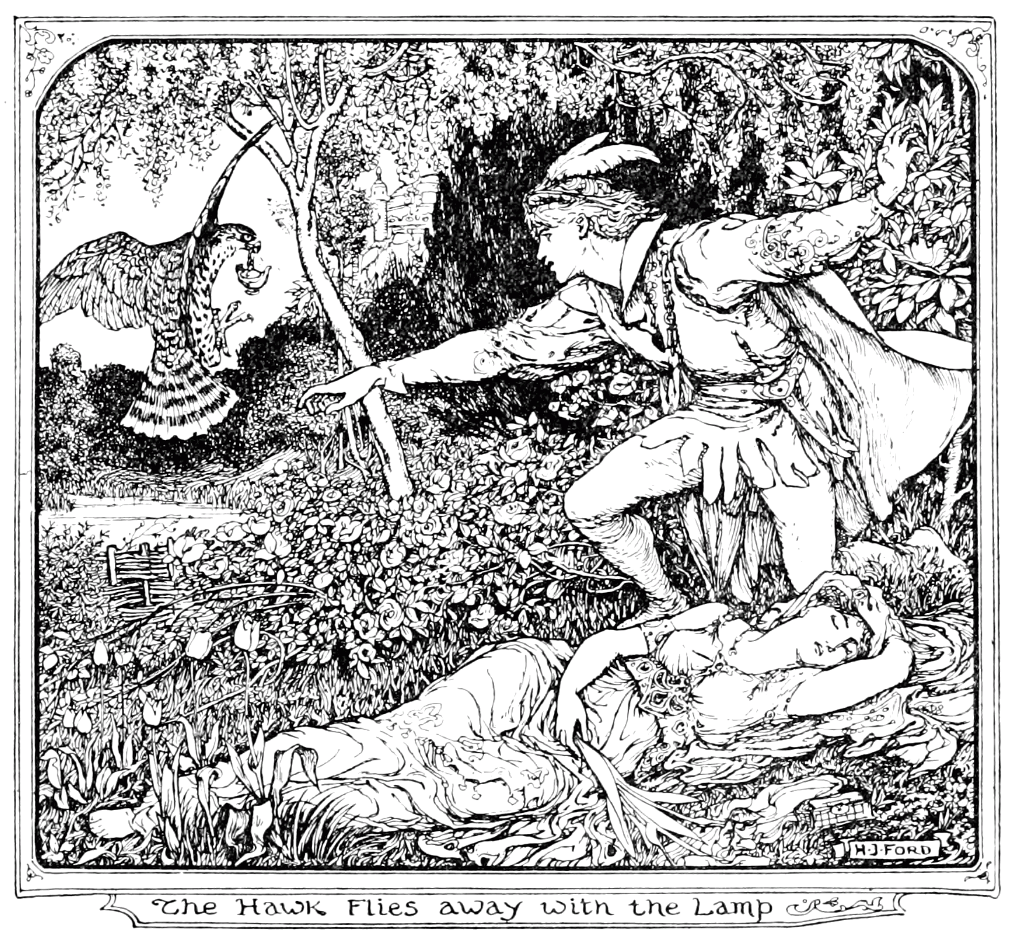 Undescribed: the plate the transcription carries as The Olive Fairy Book - Page 271.png. An image pass replaces this by looking at the picture.