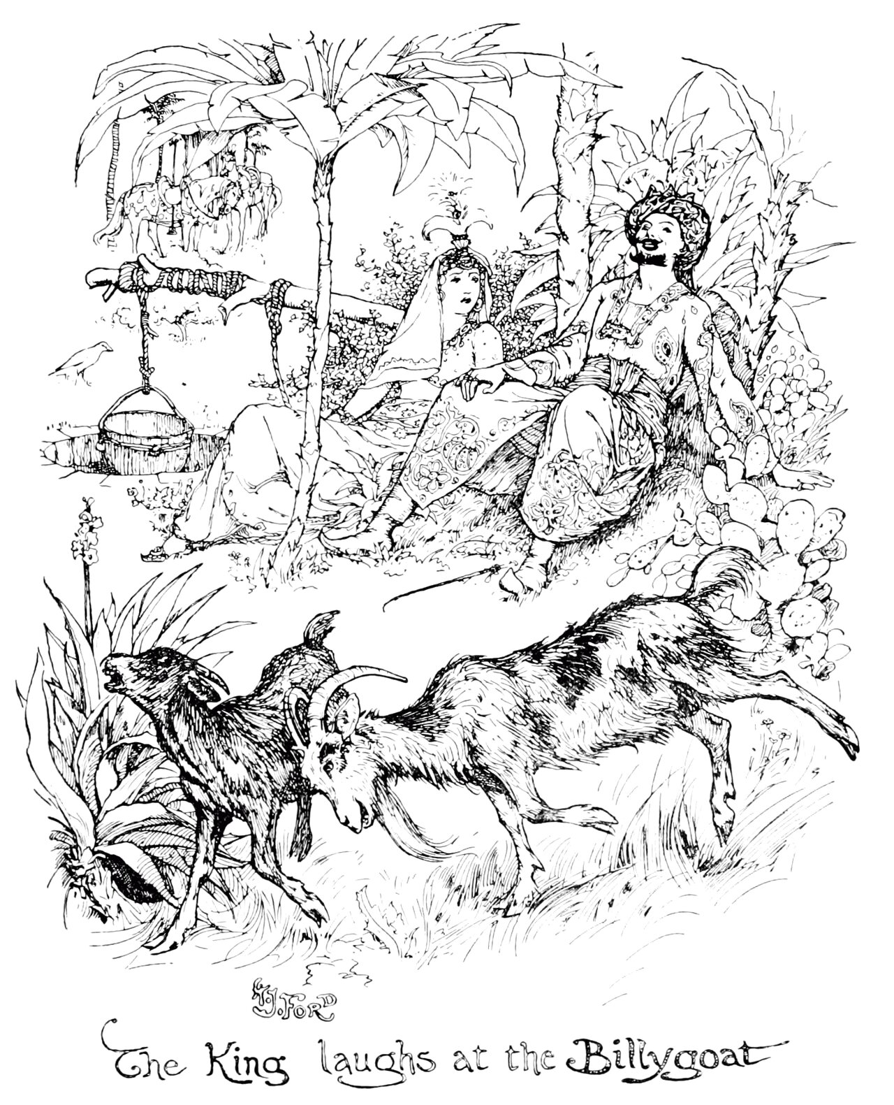 Undescribed: the plate the transcription carries as The Olive Fairy Book - Page 213.png. An image pass replaces this by looking at the picture.