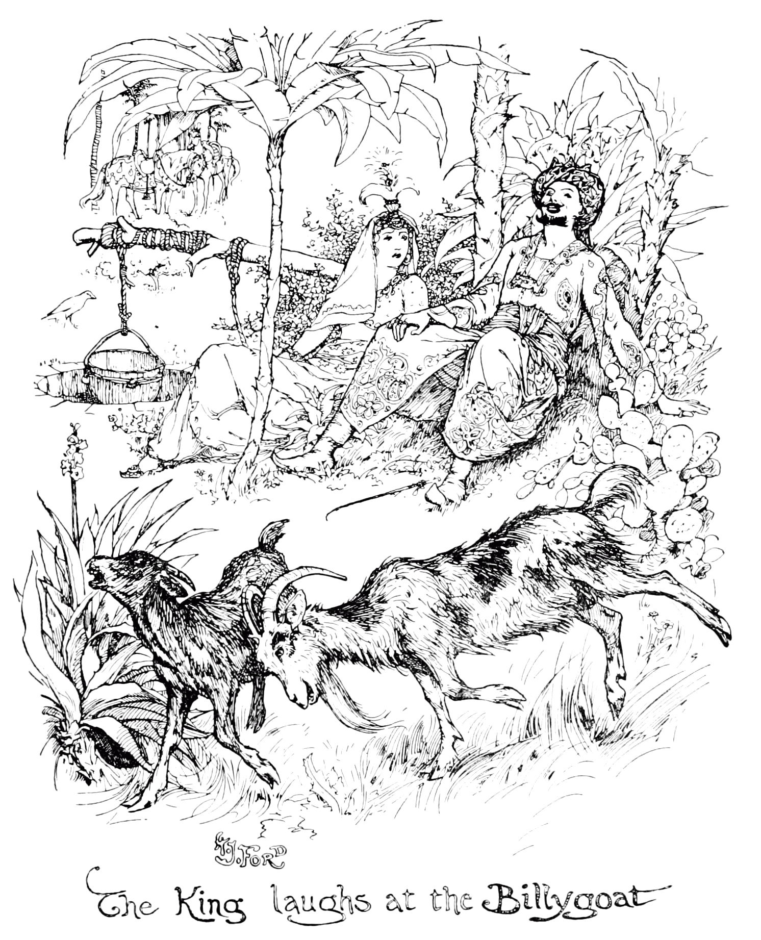 Undescribed: the plate the transcription carries as The Olive Fairy Book - Page 213.png. An image pass replaces this by looking at the picture.