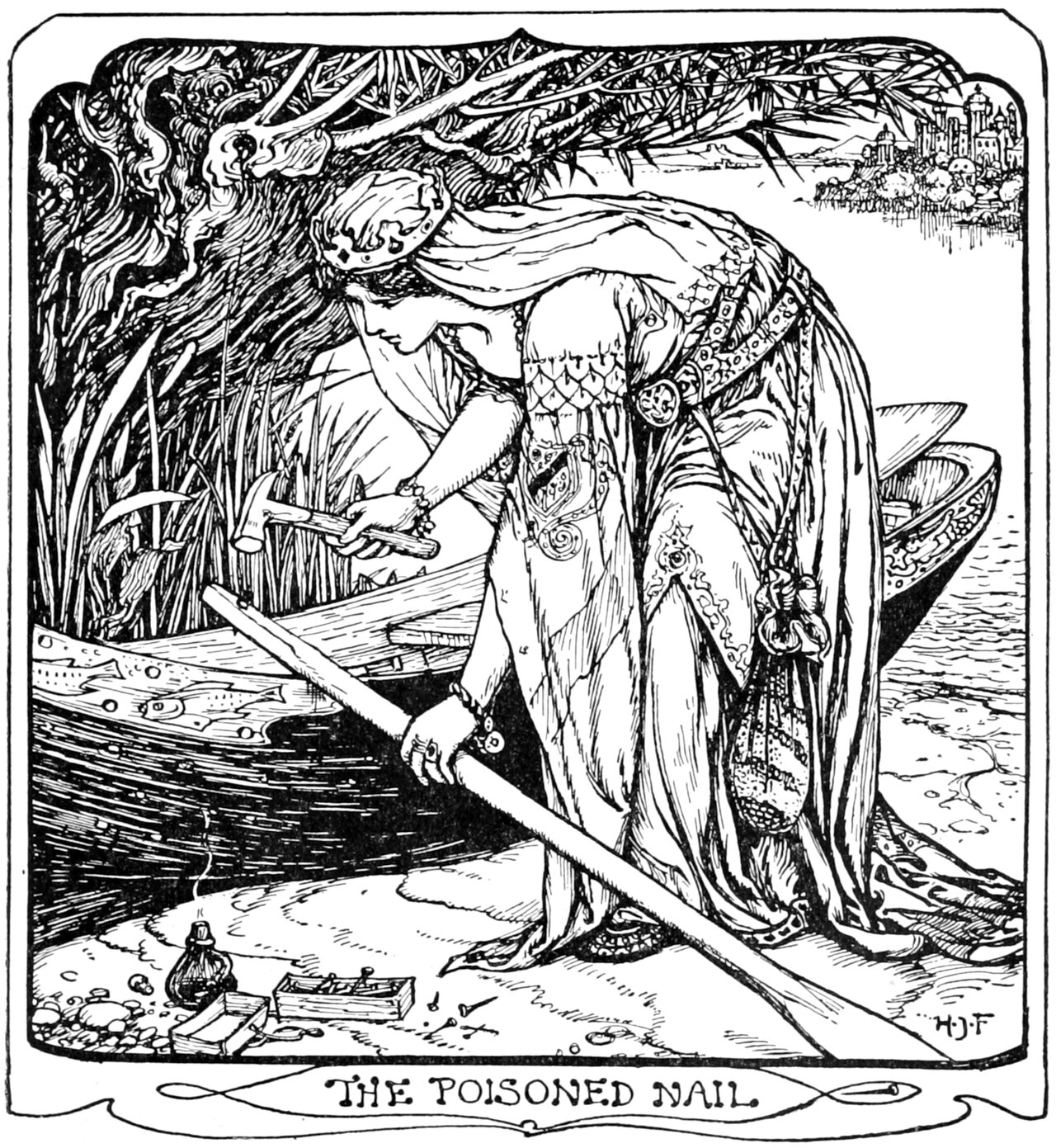 Undescribed: the plate the transcription carries as The olive fairy book - inset illustration at page 159.png. An image pass replaces this by looking at the picture.
