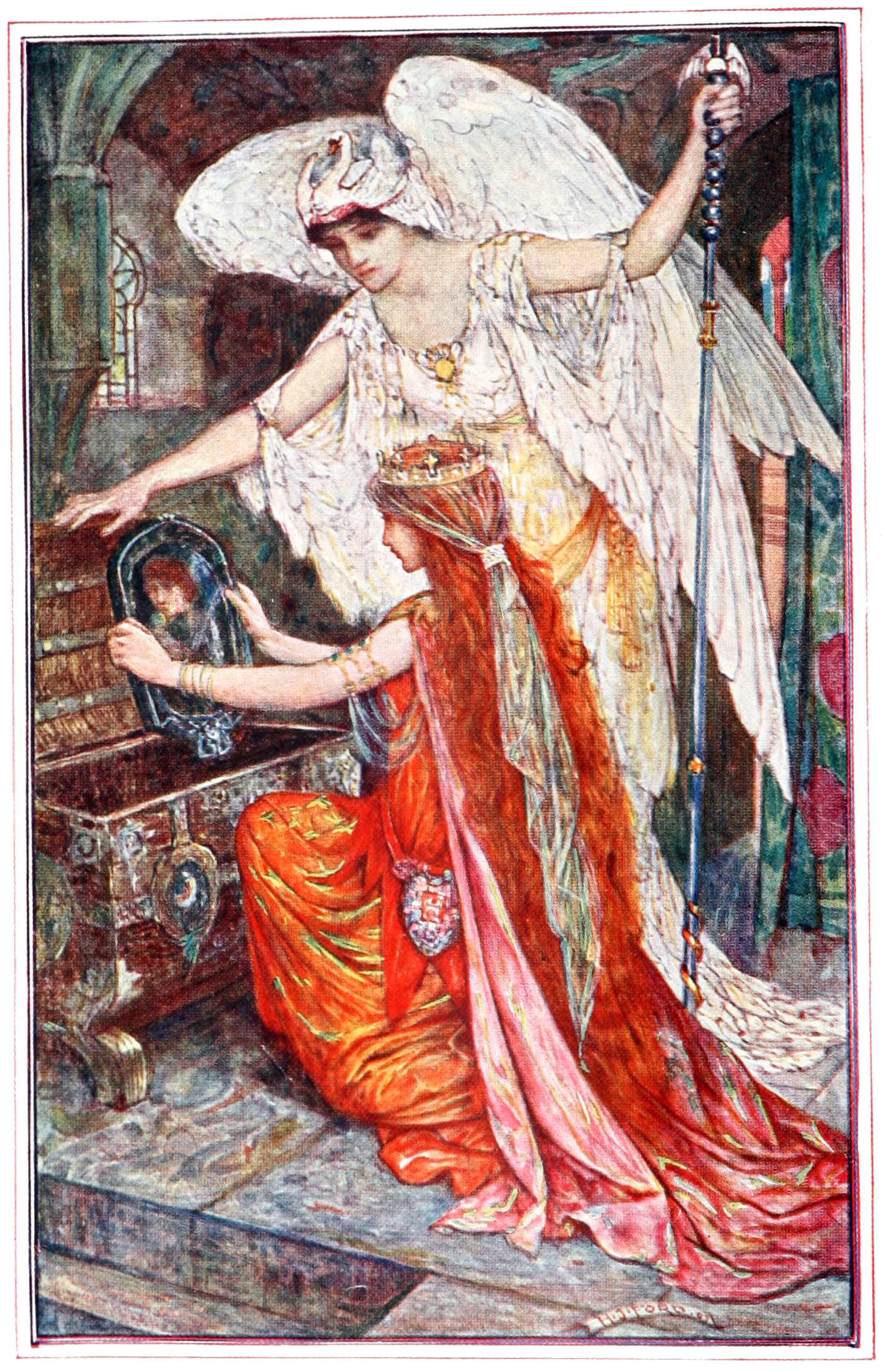 Undescribed: the plate the transcription carries as The Olive Fairy Book - Frontispiece.png. An image pass replaces this by looking at the picture.