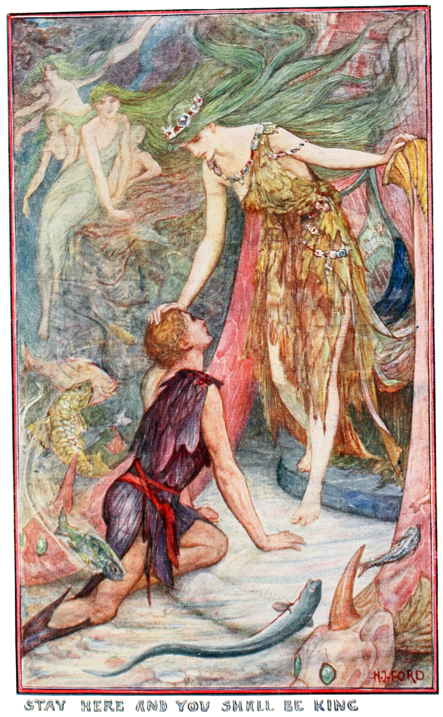 Undescribed: the plate the transcription carries as The Olive Fairy Book - to face p 60.png. An image pass replaces this by looking at the picture.