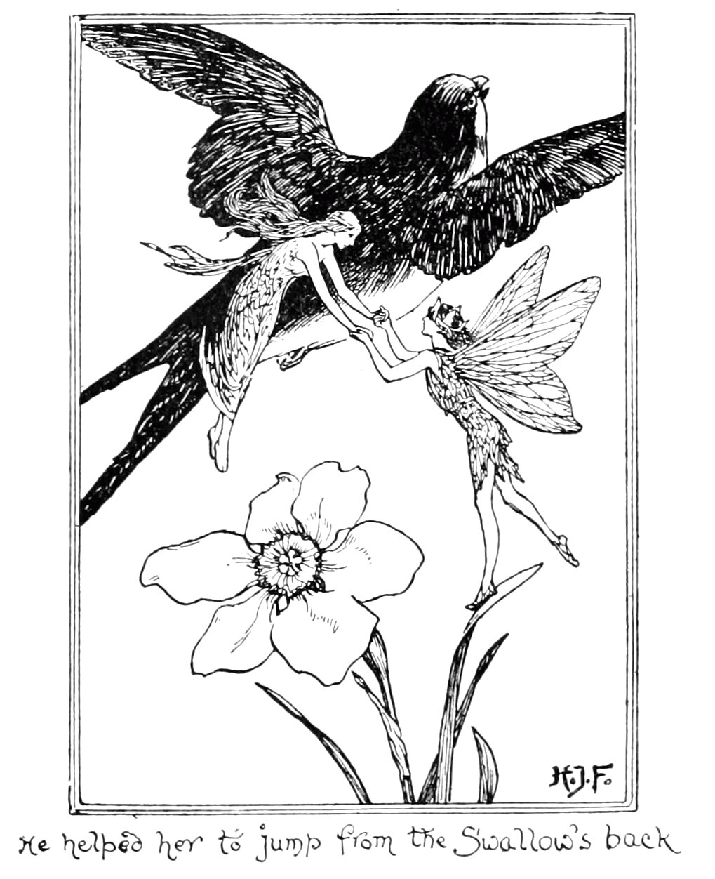 Undescribed: the plate the transcription carries as The Olive Fairy Book - Page 142.png. An image pass replaces this by looking at the picture.