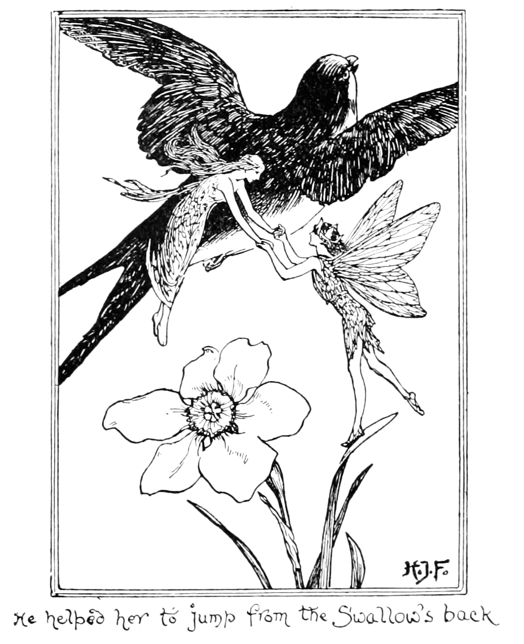 Undescribed: the plate the transcription carries as The Olive Fairy Book - Page 142.png. An image pass replaces this by looking at the picture.
