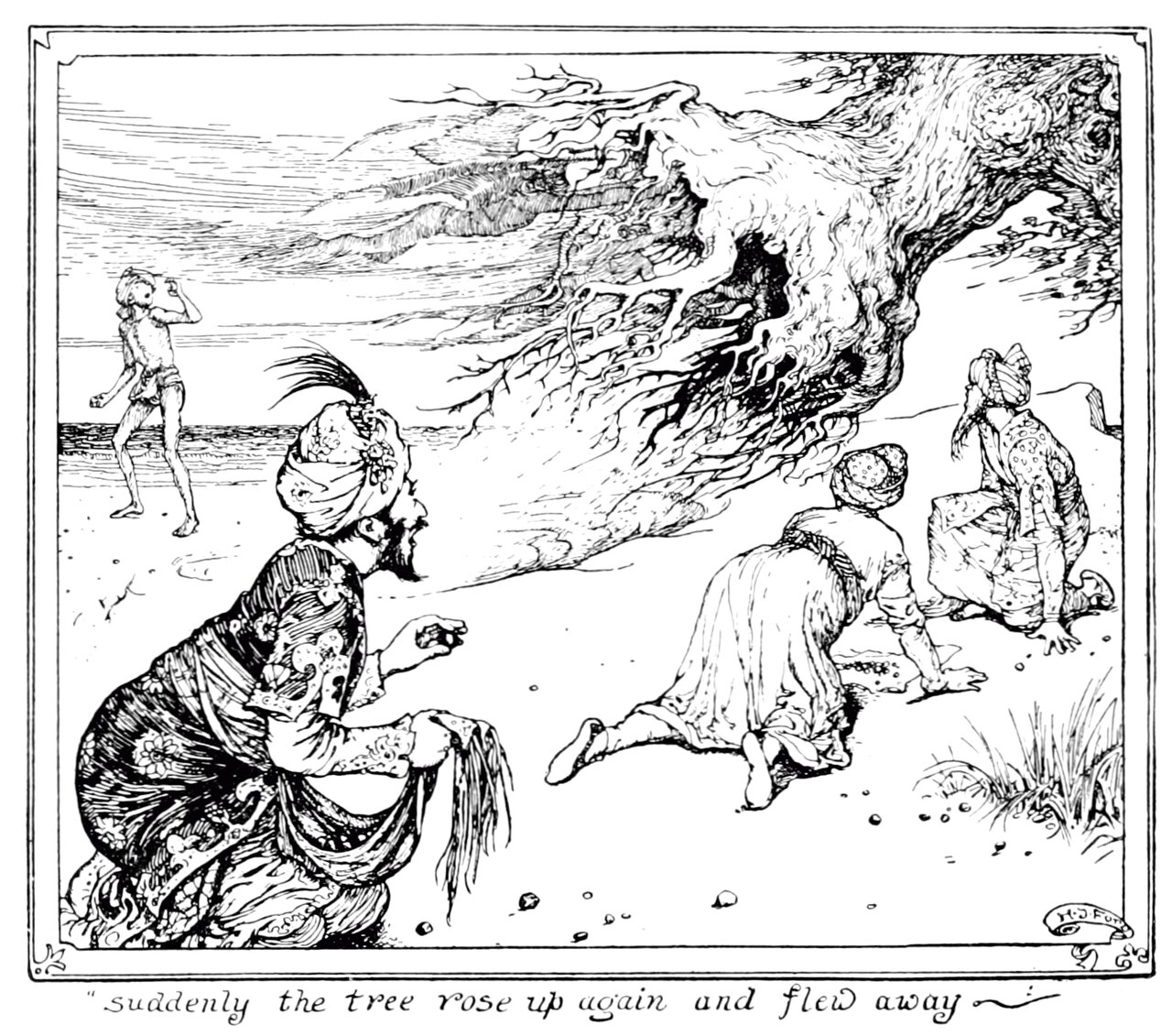 Undescribed: the plate the transcription carries as The Olive Fairy Book - Page 240.png. An image pass replaces this by looking at the picture.